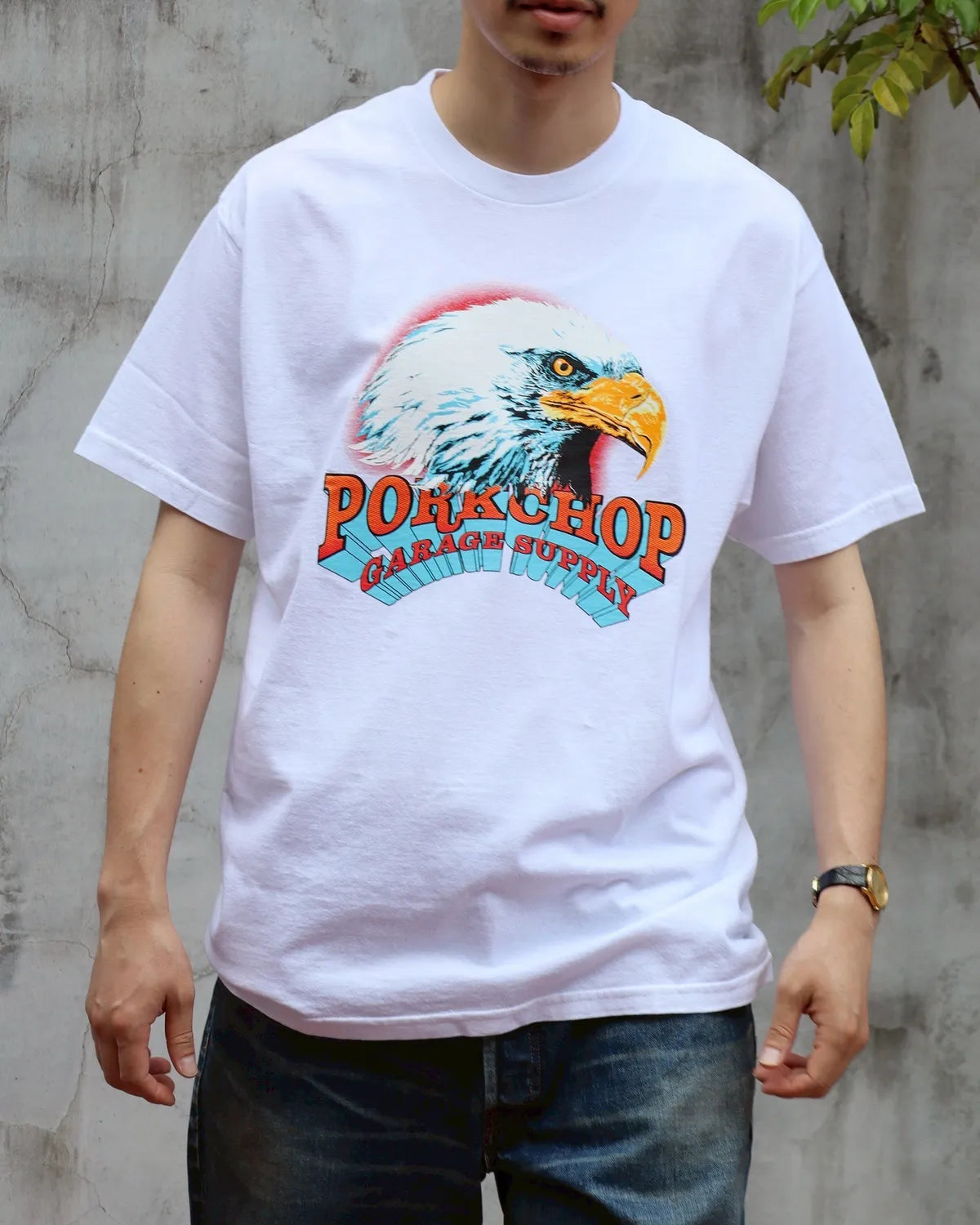 MASSES / PORKCHOP × MASSES T-SHIRT EAGLE (1259006013)