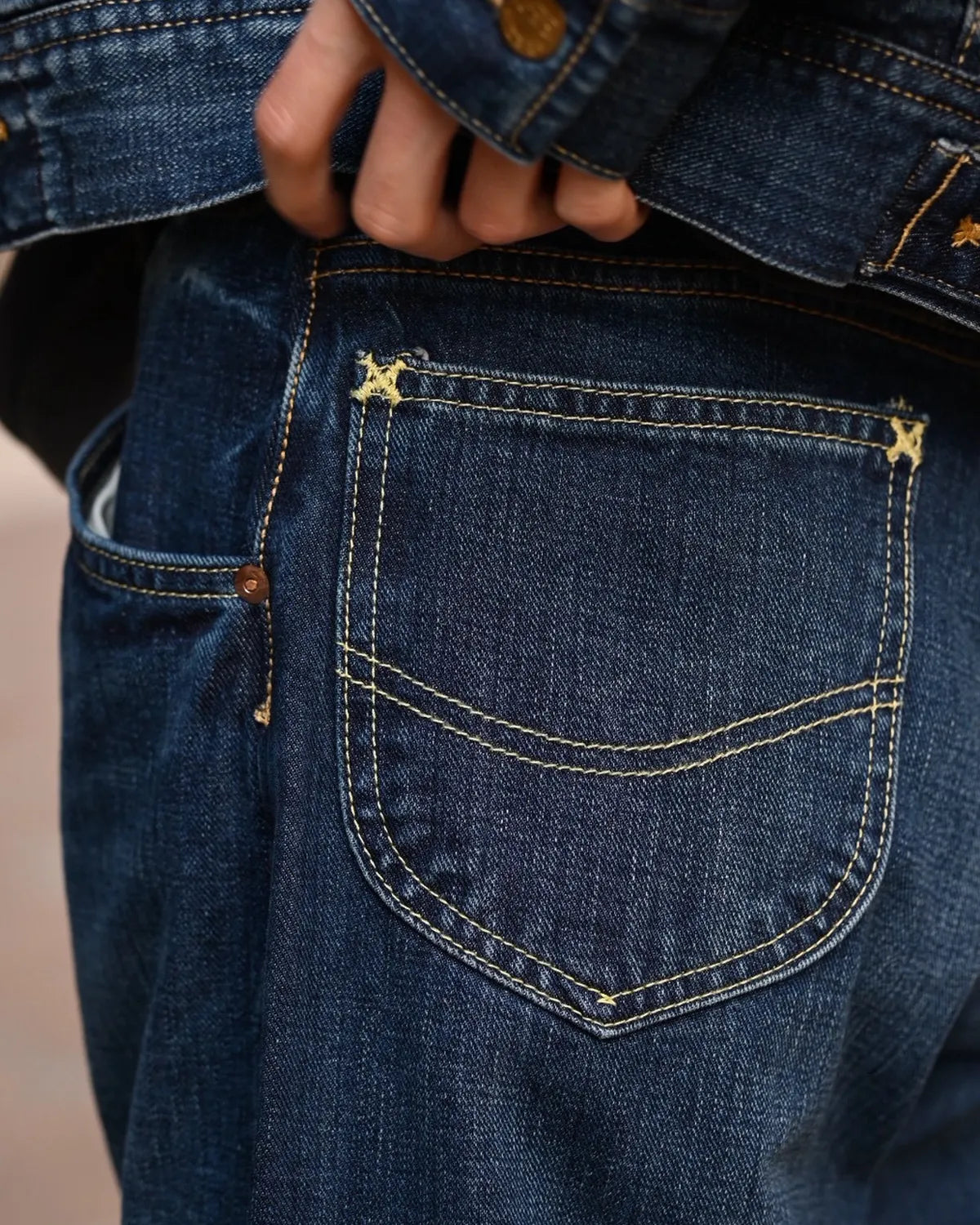 STANDARD CALIFORNIA × Lee / SD Riders Denim Pants 101Z Vintage Wash (BTDOE320)