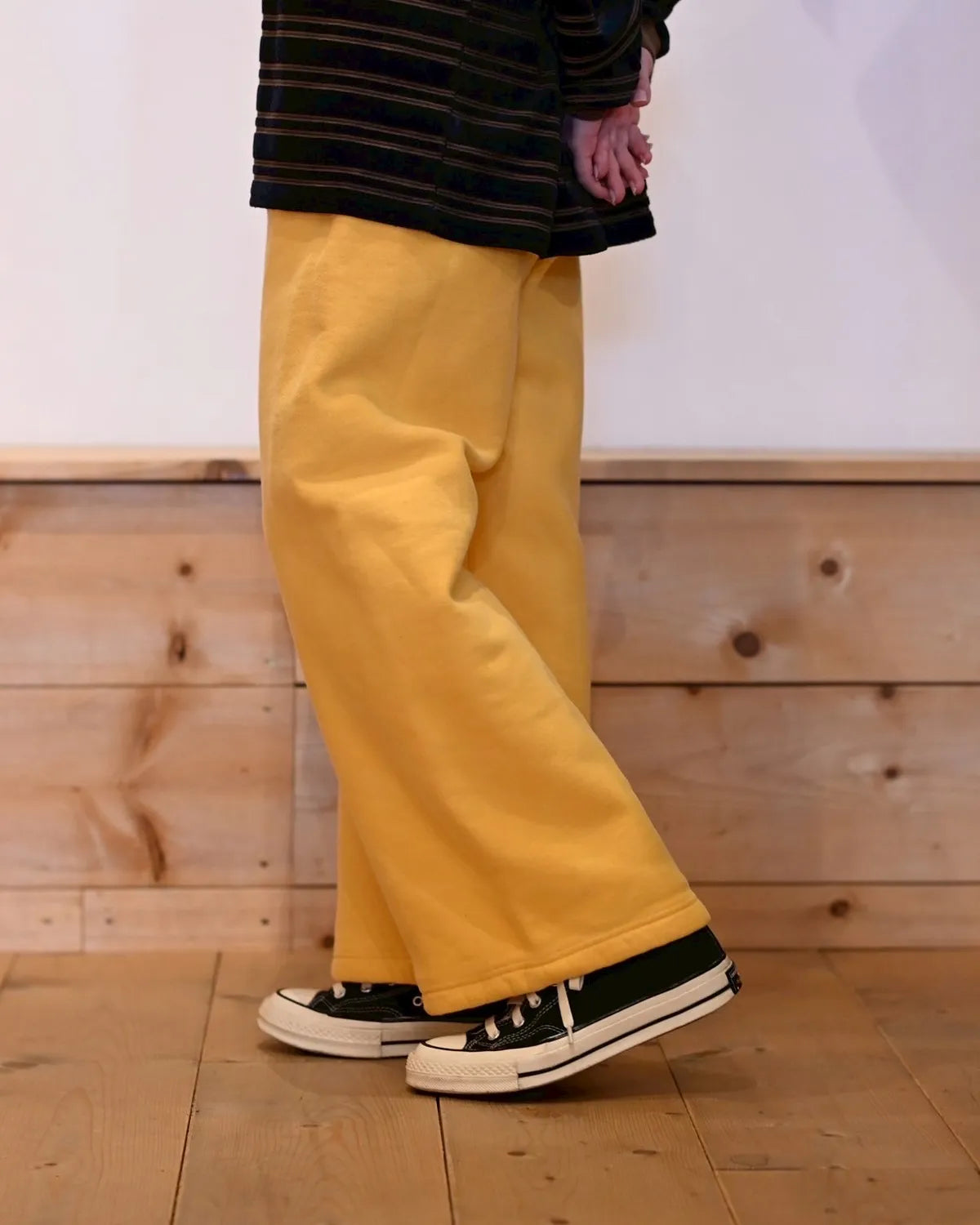PHEENY / Athletic fleece wide pants  (PA25-CS03)