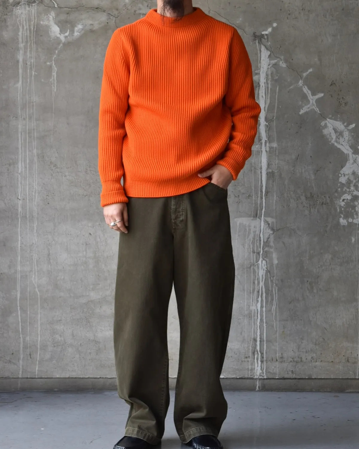ANDERSEN-ANDERSEN / Navy Crewneck (NC)