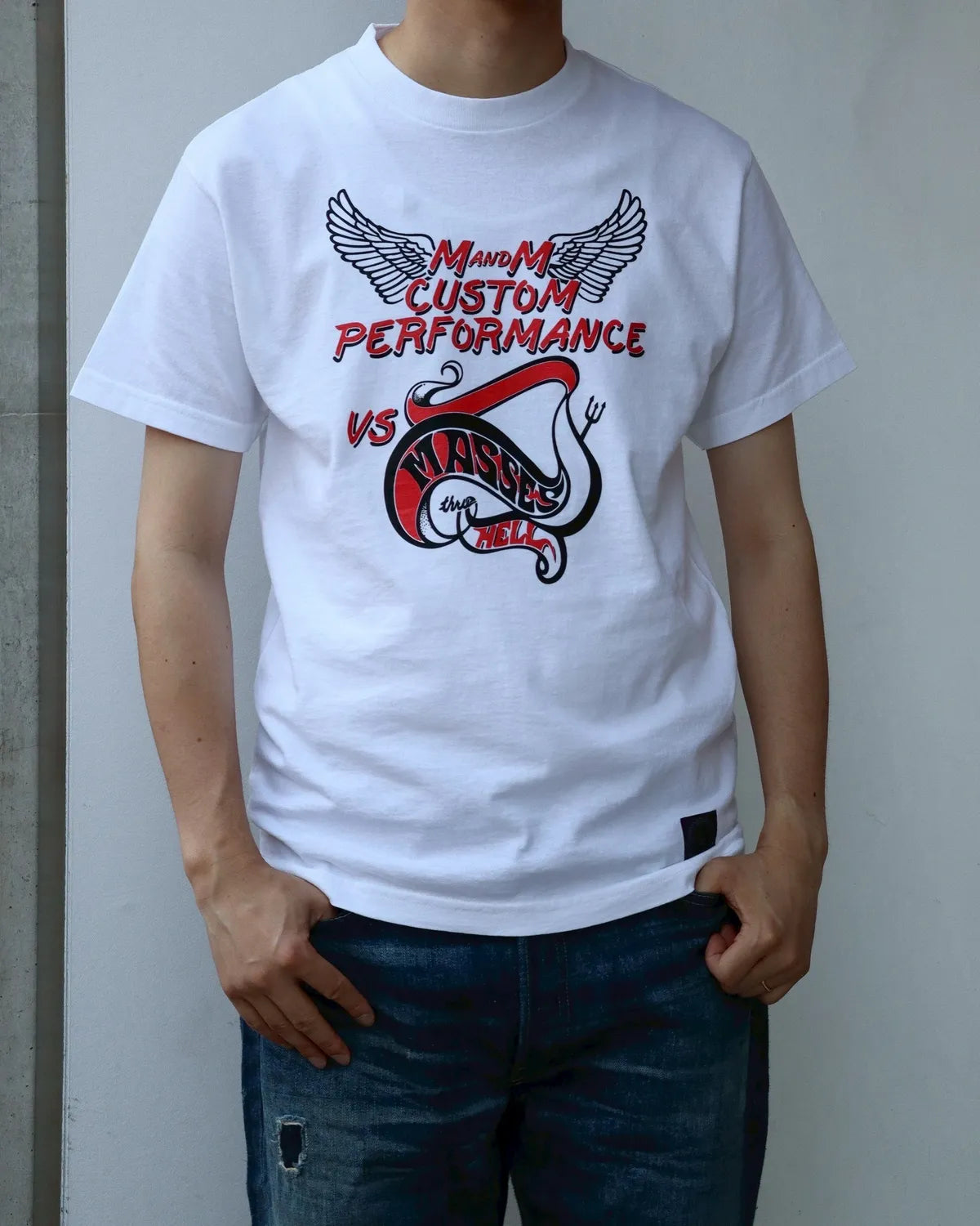MASSES / M＆M × MASSES T-SHIRT HELL (1259011013)