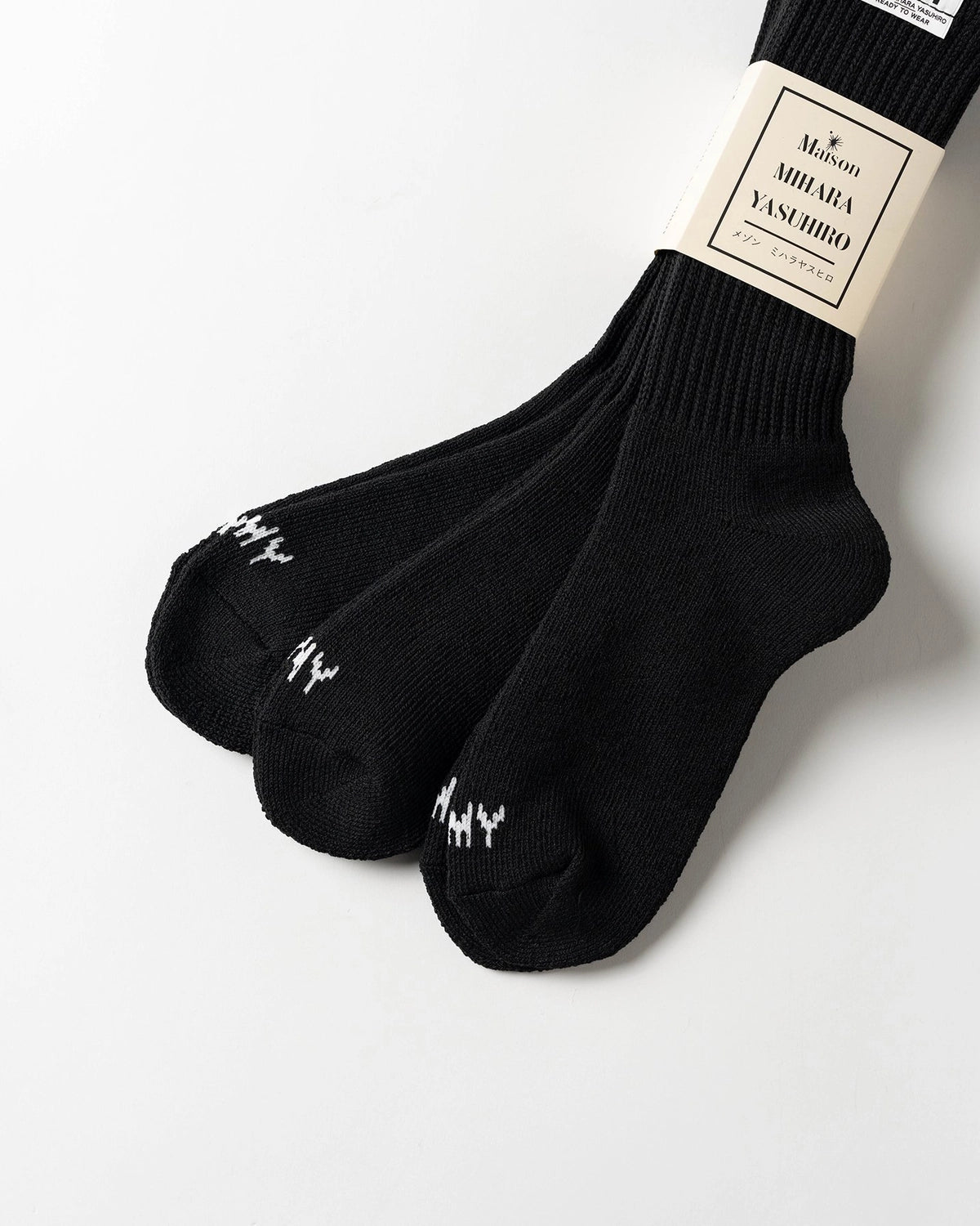 Maison MIHARA YASUHIRO / MMY 3-Pack Socks (A14AC721)