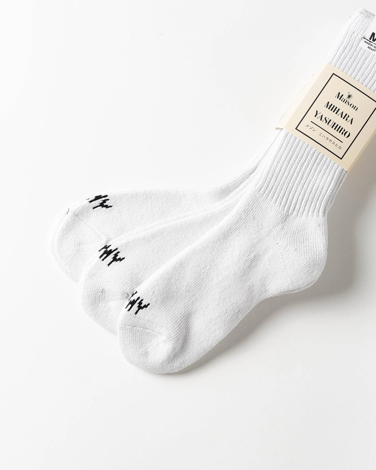 Maison MIHARA YASUHIRO / MMY 3-Pack Socks (A14AC721)