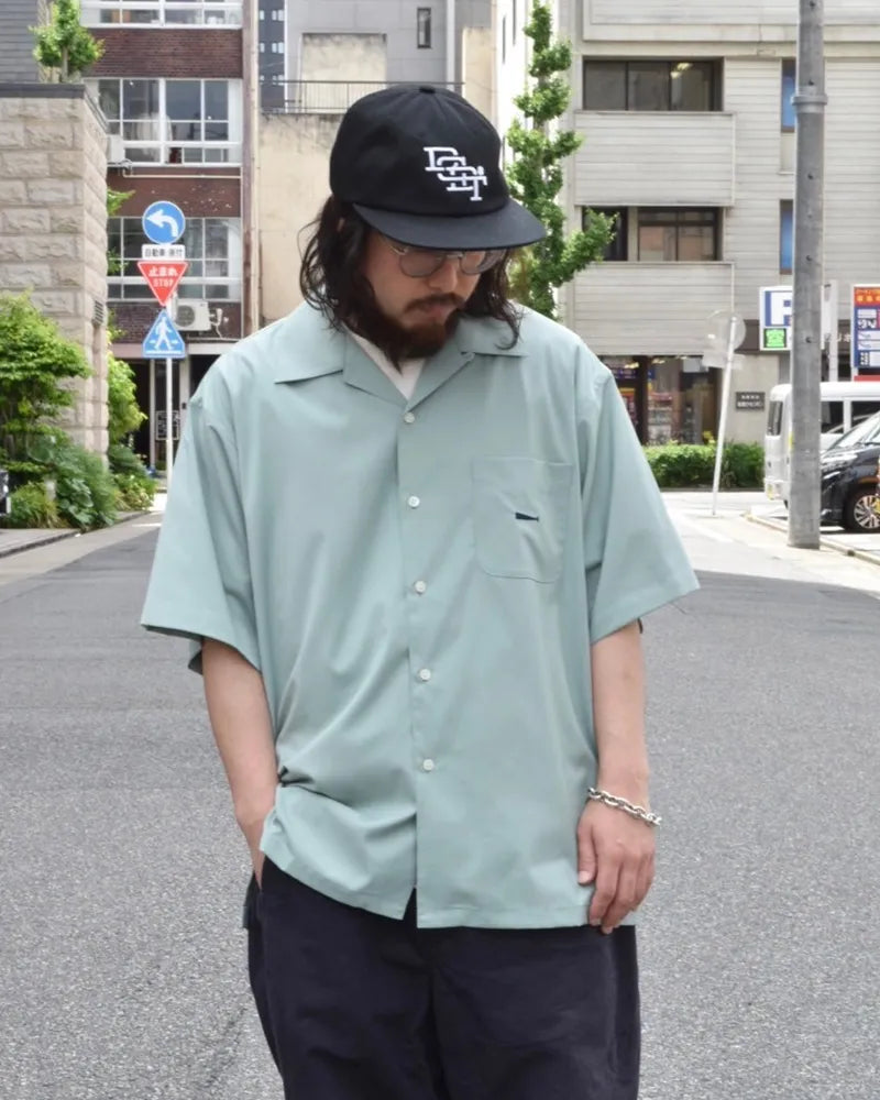 DESCENDANT / PIER OPEN COLLAR SS SHIRT (241TQDS-SHM05)