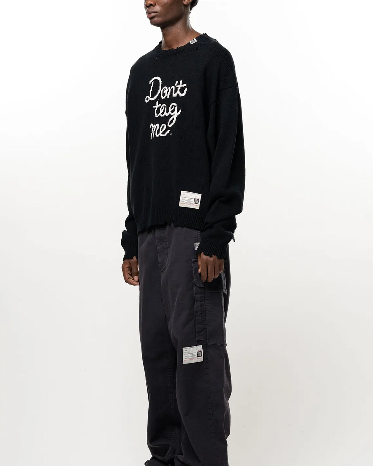Maison MIHARA YASUHIRO / Don't Tag Me Jacquard Knit Sweater (A17SW521)