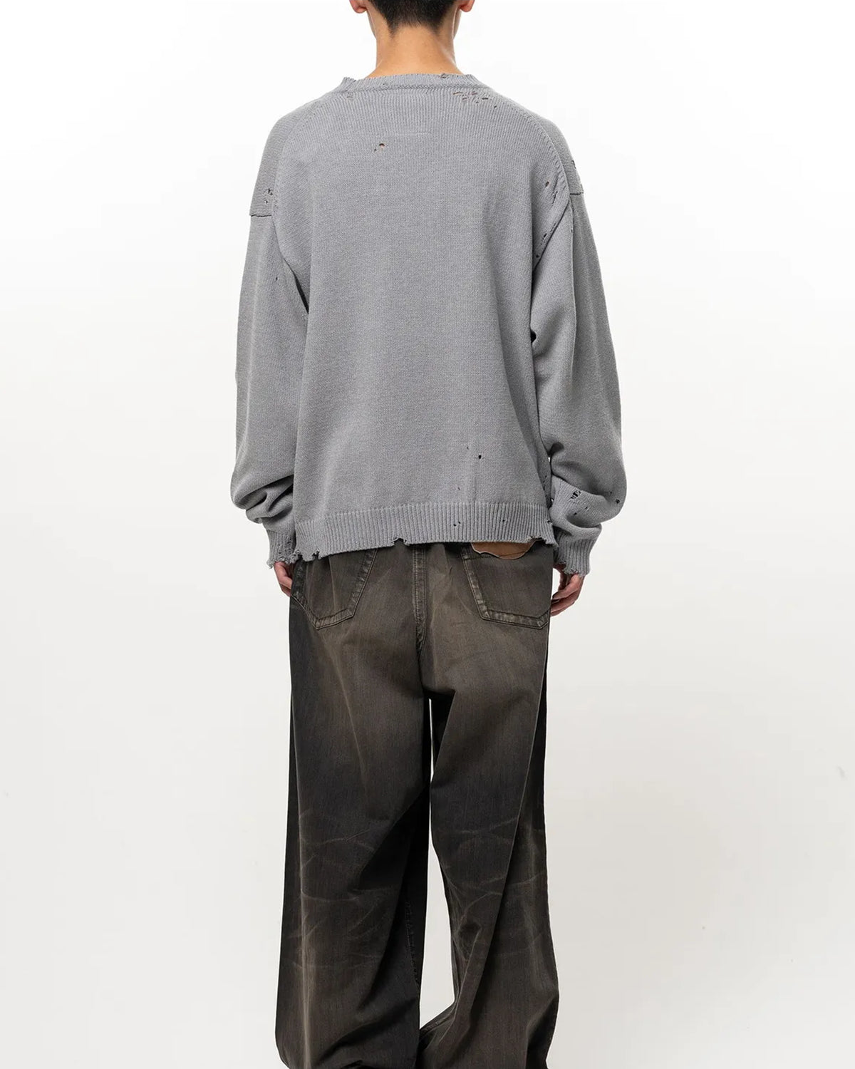 Maison MIHARA YASUHIRO / Don't Tag Me Jacquard Knit Sweater (A17SW521)