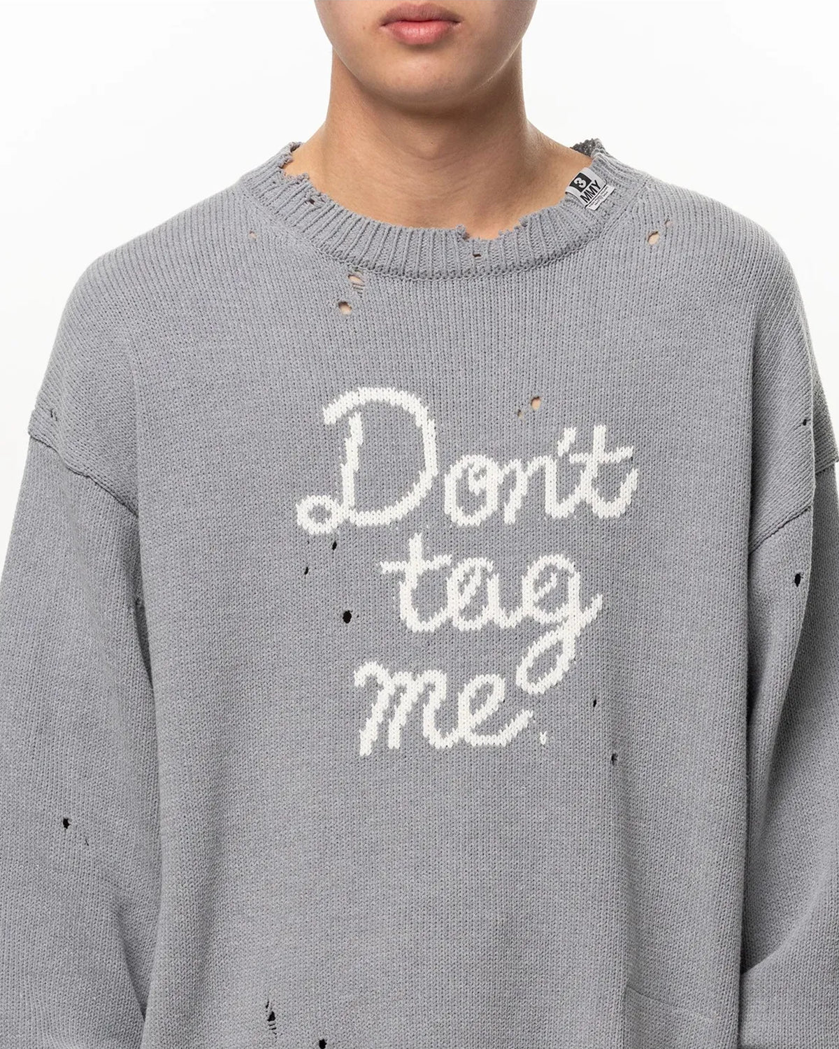 Maison MIHARA YASUHIRO / Don't Tag Me Jacquard Knit Sweater (A17SW521)