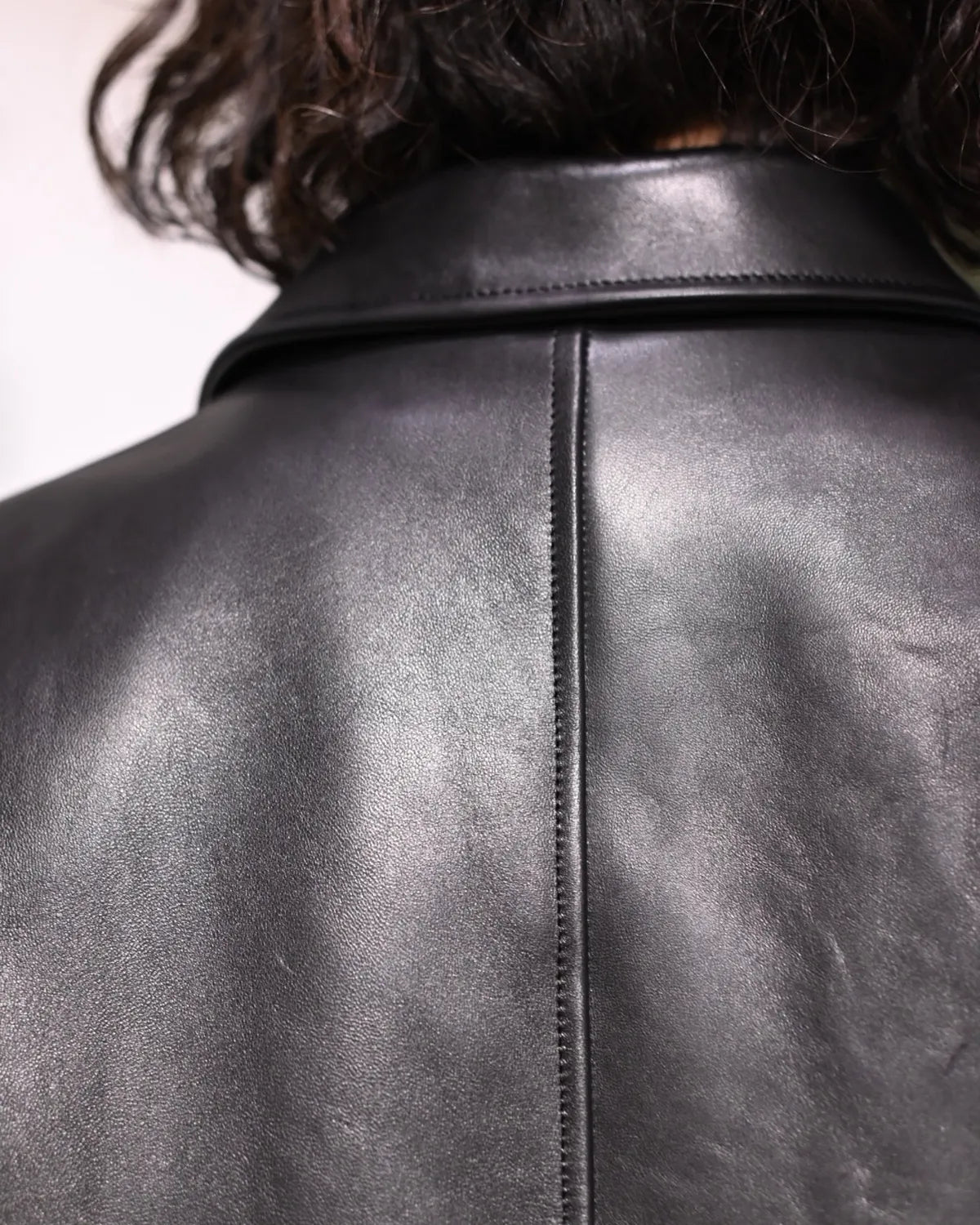 A.PRESSE / Leather Sports Jacket (26SAP-01-01)