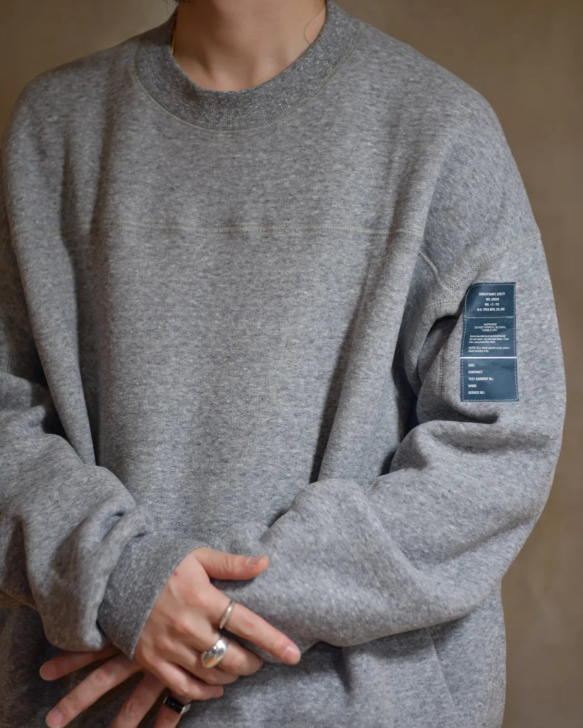 N.HOOLYWOOD TEST PRODUCT EXCHANGE SERVICE / CREW NECK (9252-CS04-009)