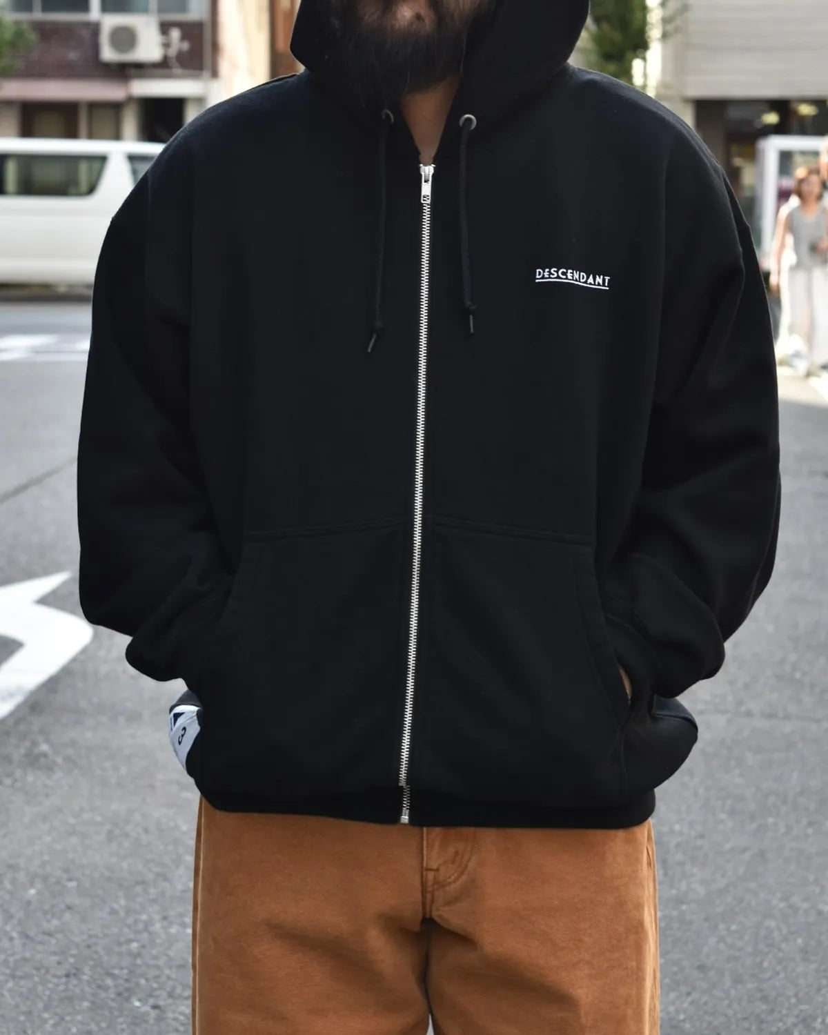DESCENDANT / OTL ZIP HOODY (252ATDS-CSM03)