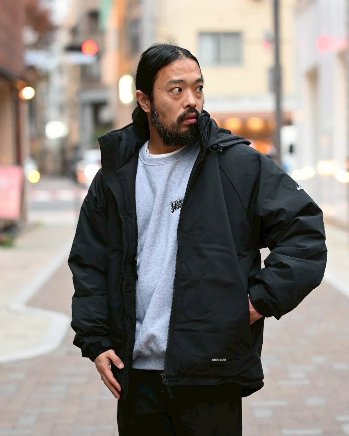 WACKO MARIA × WILD THINGS / HAPPY JACKET (25FW-WMO-WT01)