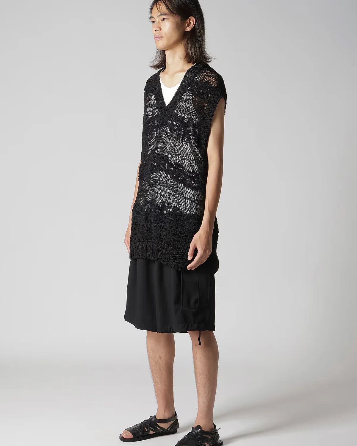 YOHJI YAMAMOTO / VEST (HK-K11-377-1)