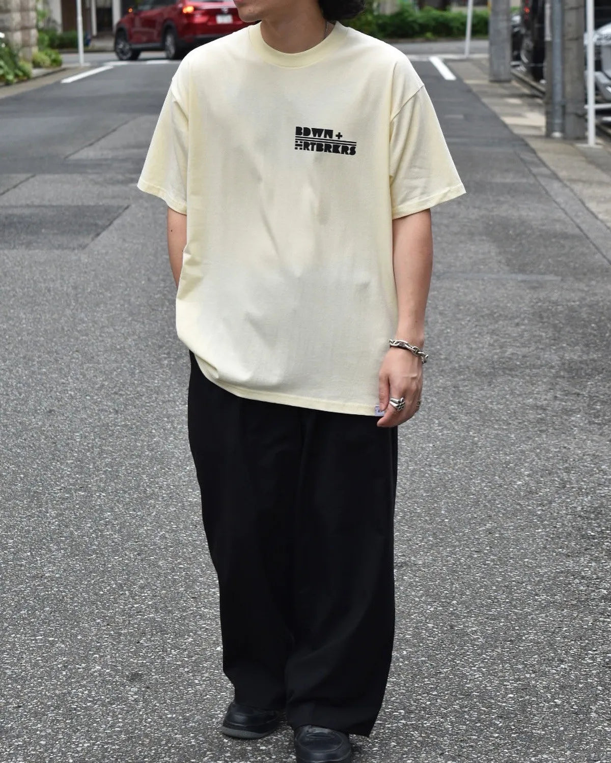 BEDWIN & THE HEARTBREAKERS / S/S PRINTED TEE "KEITH" (25AB2225)