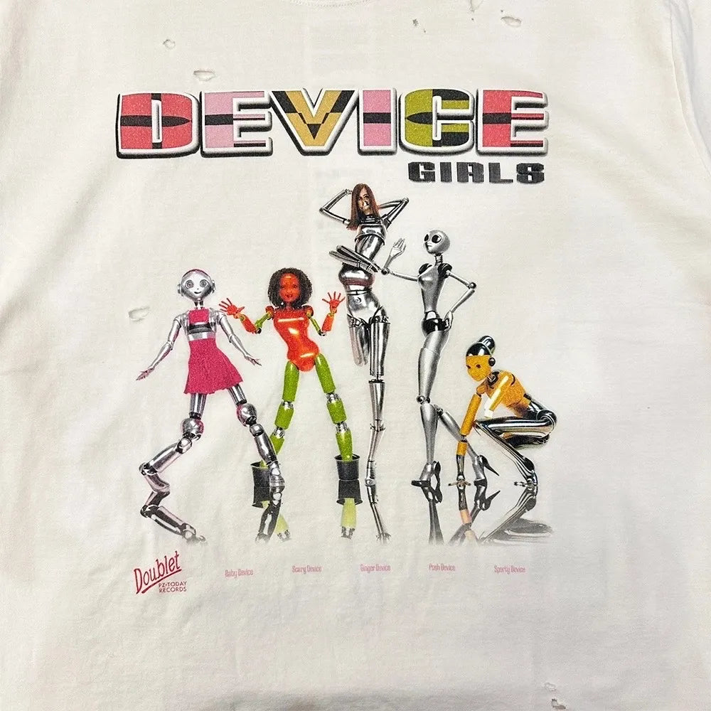 doublet / DOUBLET x PZ TODAY "DEVICE GIRLS" T-SHIRT