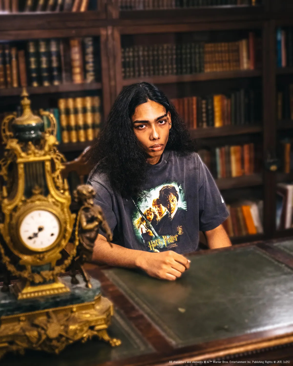 ©︎SAINT Mxxxxxx × Harry Potter / HP SS TEE - CHAMBER OF SCRT (SM-HR1-0000-C46)