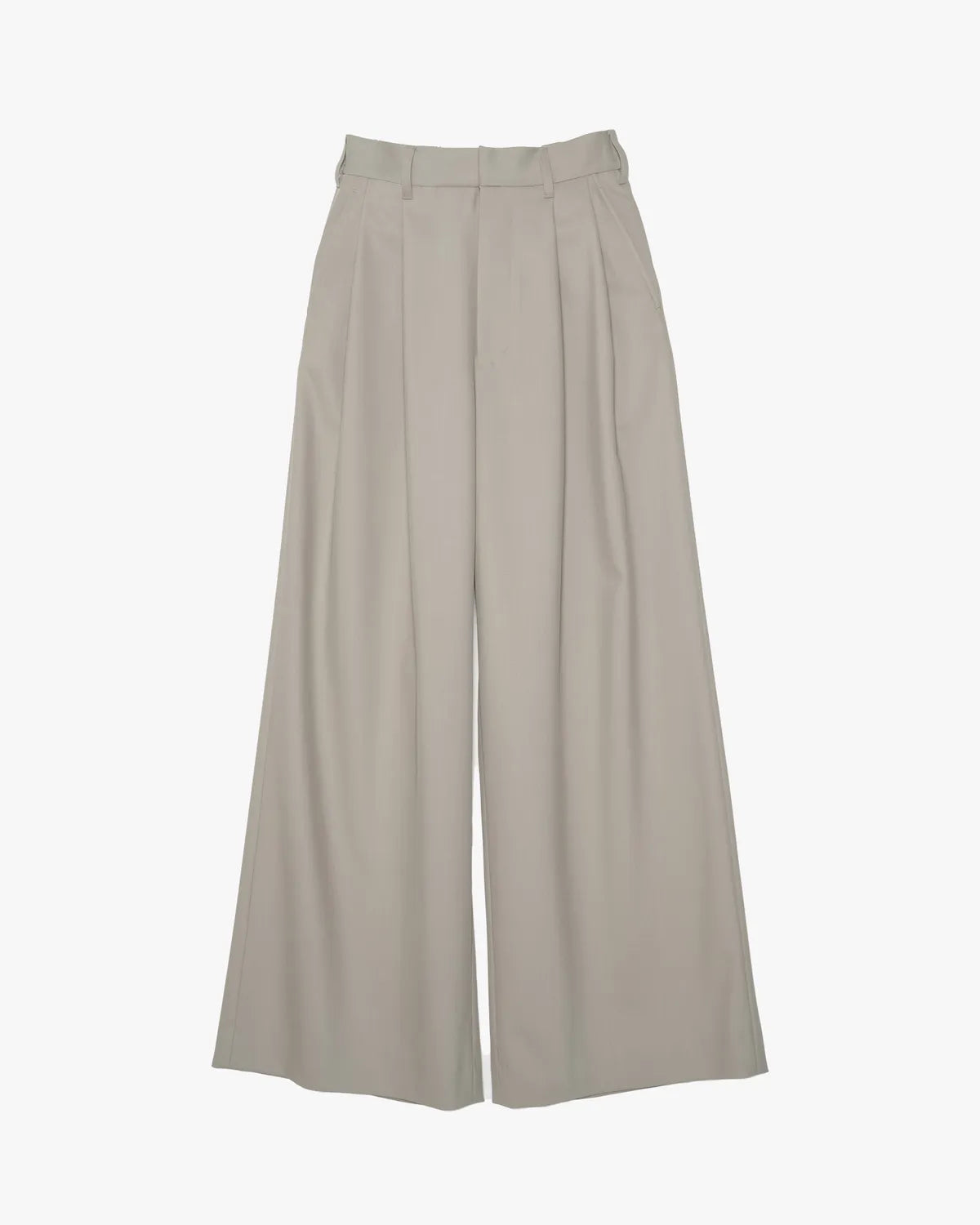 Graphpaper / Techno Wool Nylon Two Tuck Wide Pants (GL253-40319)