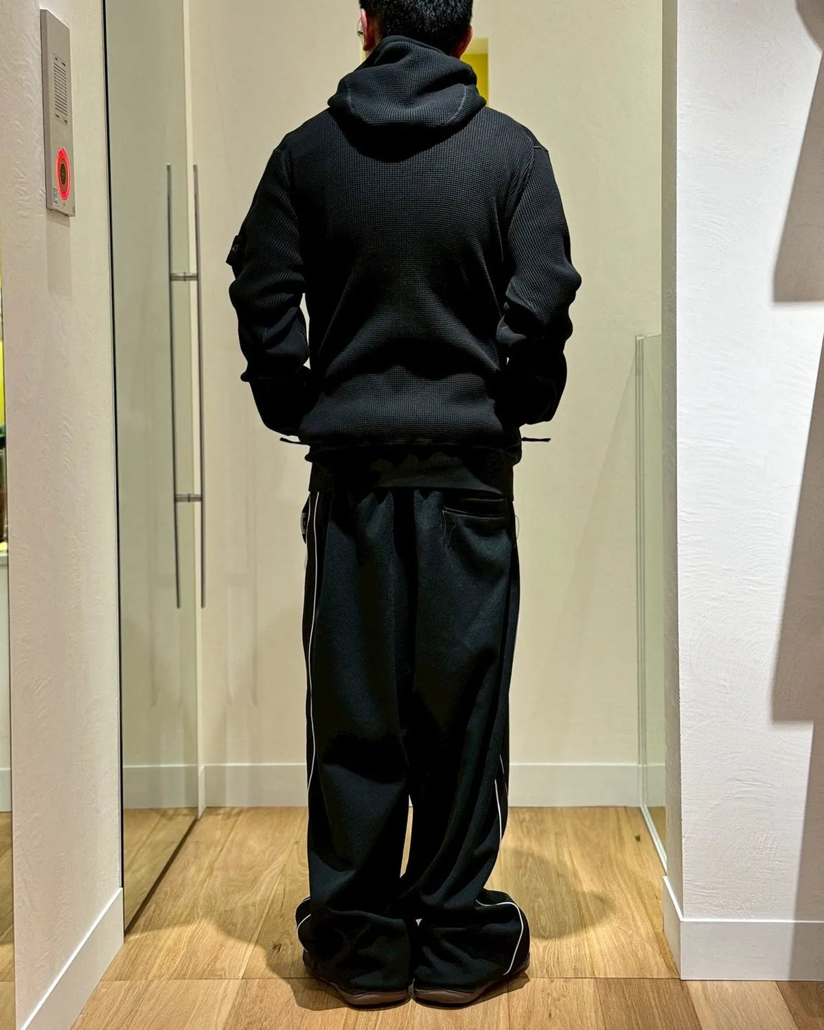 STONE ISLAND / ORGANIC COTTON WAFFLE FLEECE (L1S156100058)