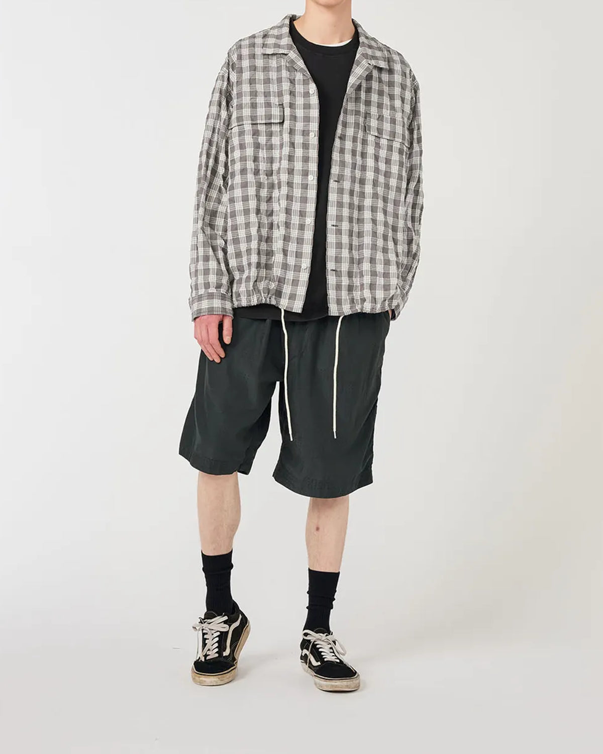 nanamica / Palaka Check Shirt (S26SG012)