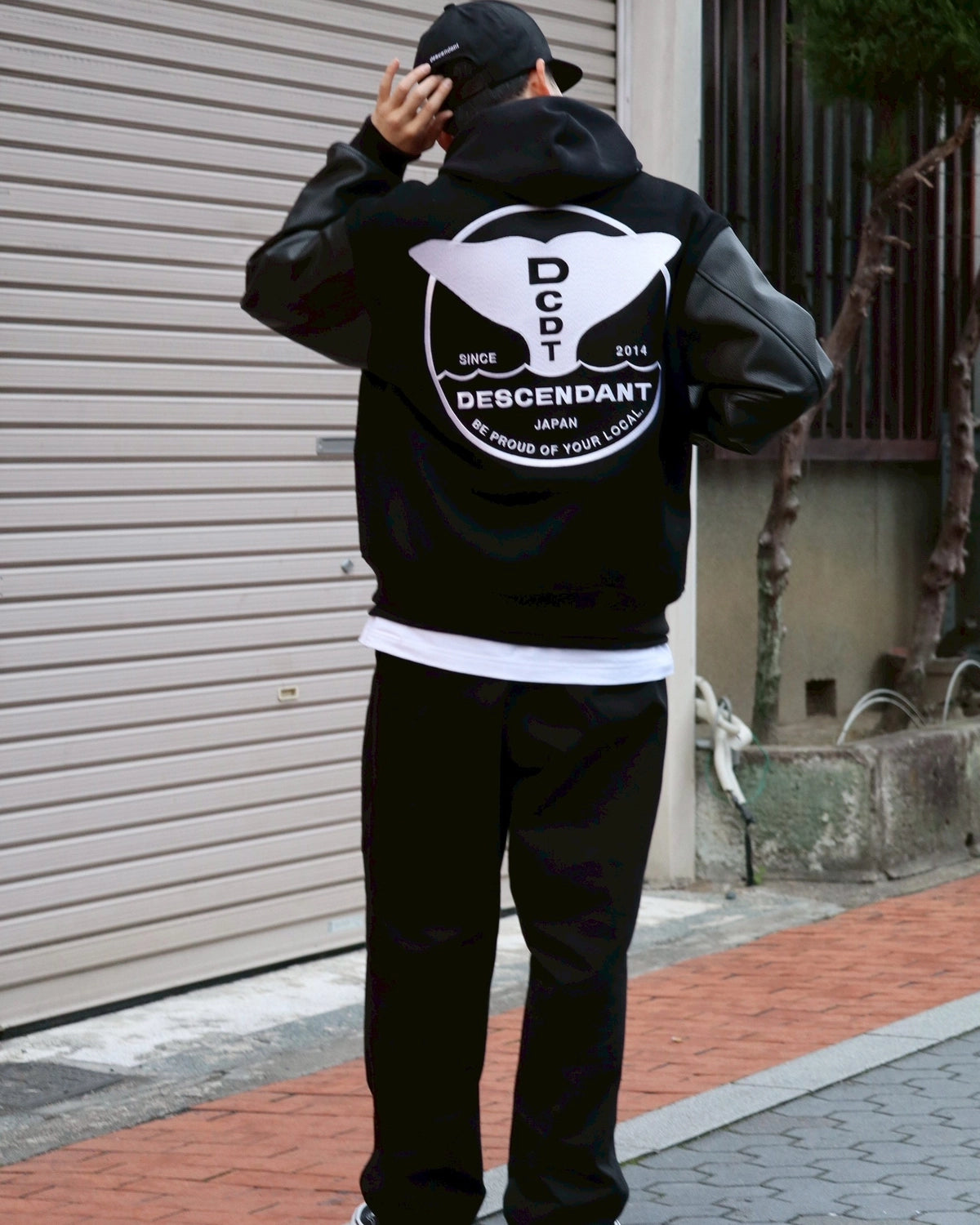 DESCENDANT / FLUKE UP VARSITY JACKET (252CPDS-JKM01S)