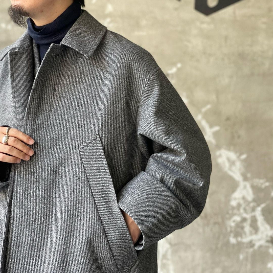 FreshService / TECH TWEED UTILITY POCKET OVER COAT