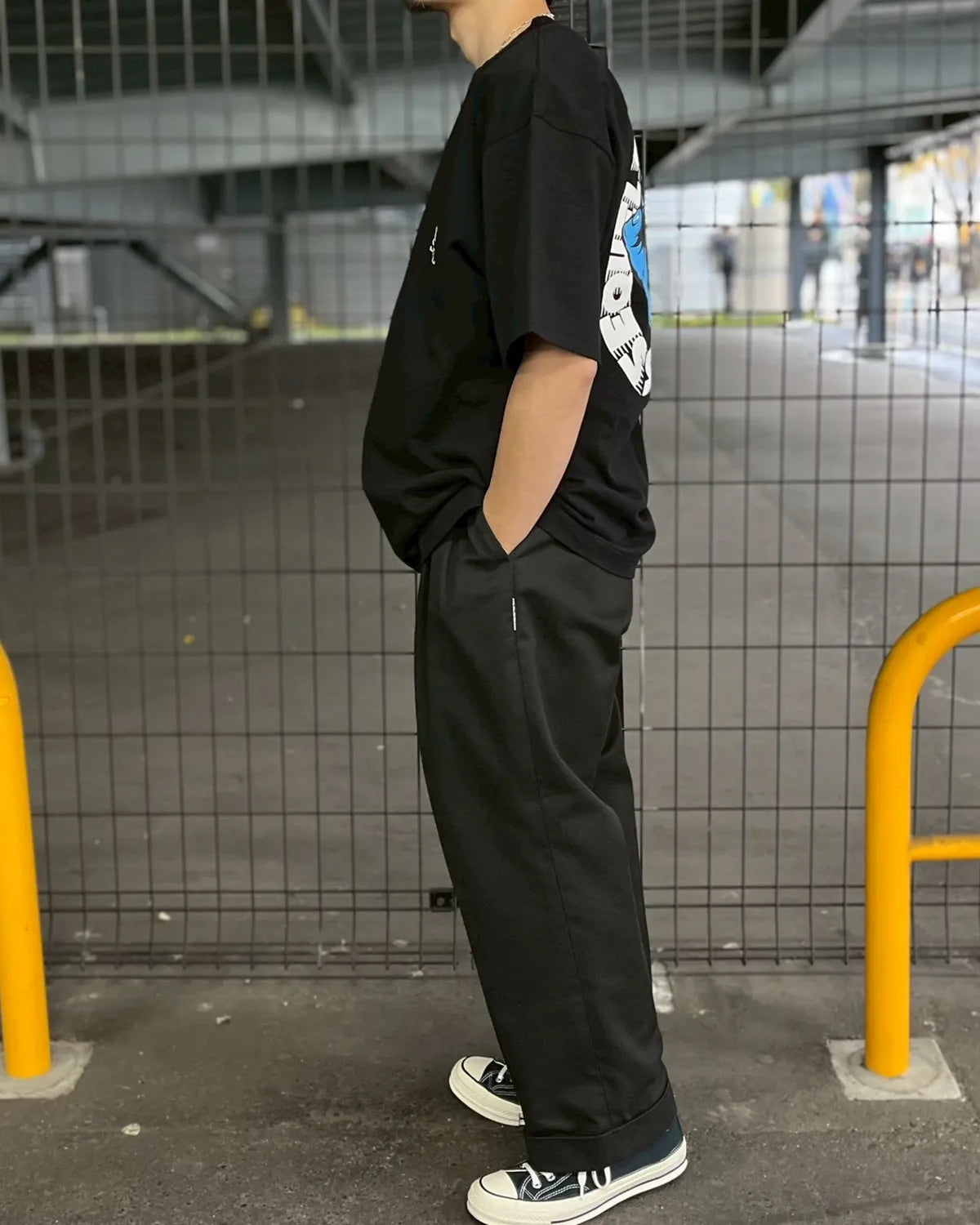 SEQUEL / SEQUELxSANTA CRUZ T-shirt (SQ-25AW-SCST-01)