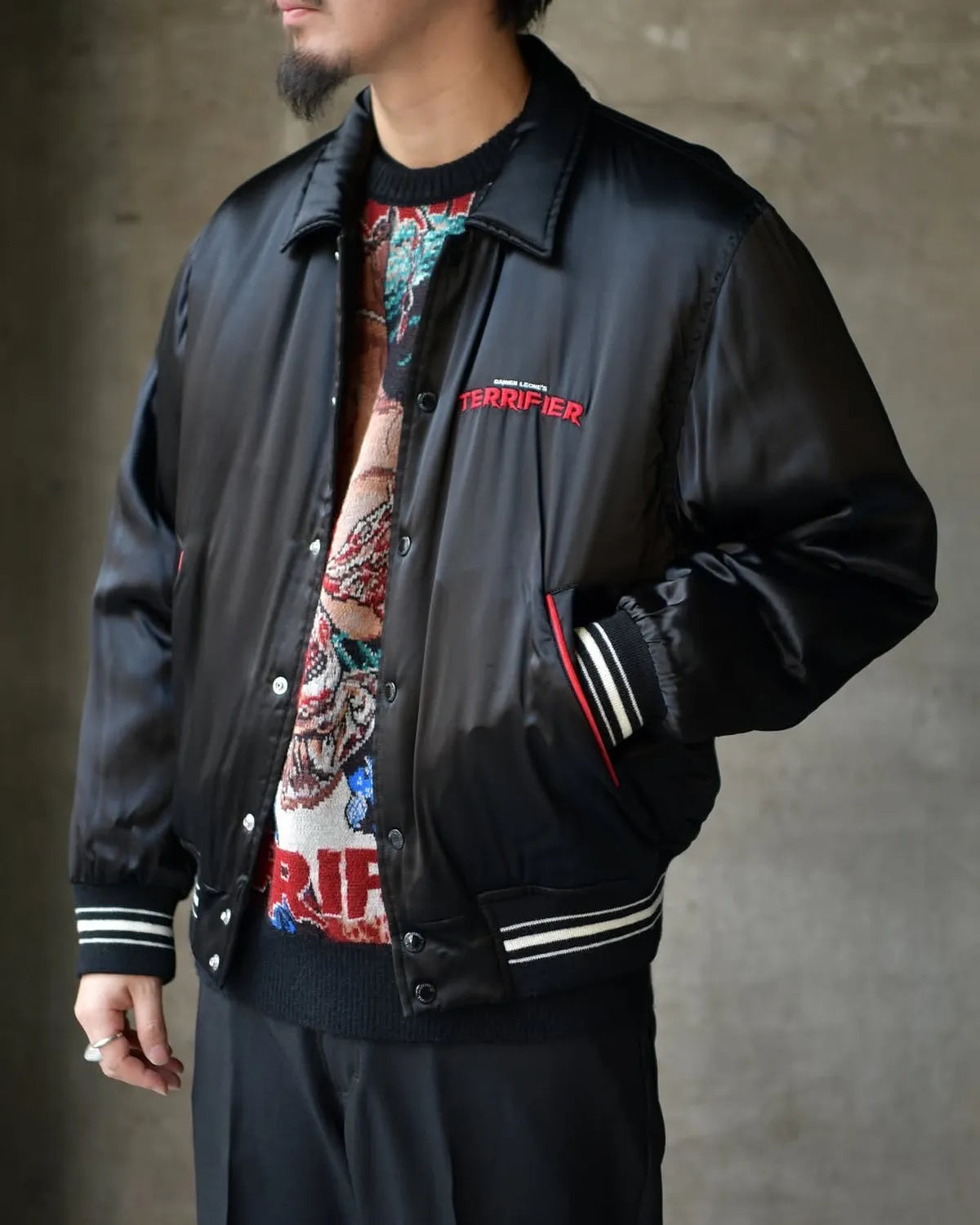 WACKO MARIA × TERRIFIER / SKA JACKET (TERRIFIER-WM-BL01)