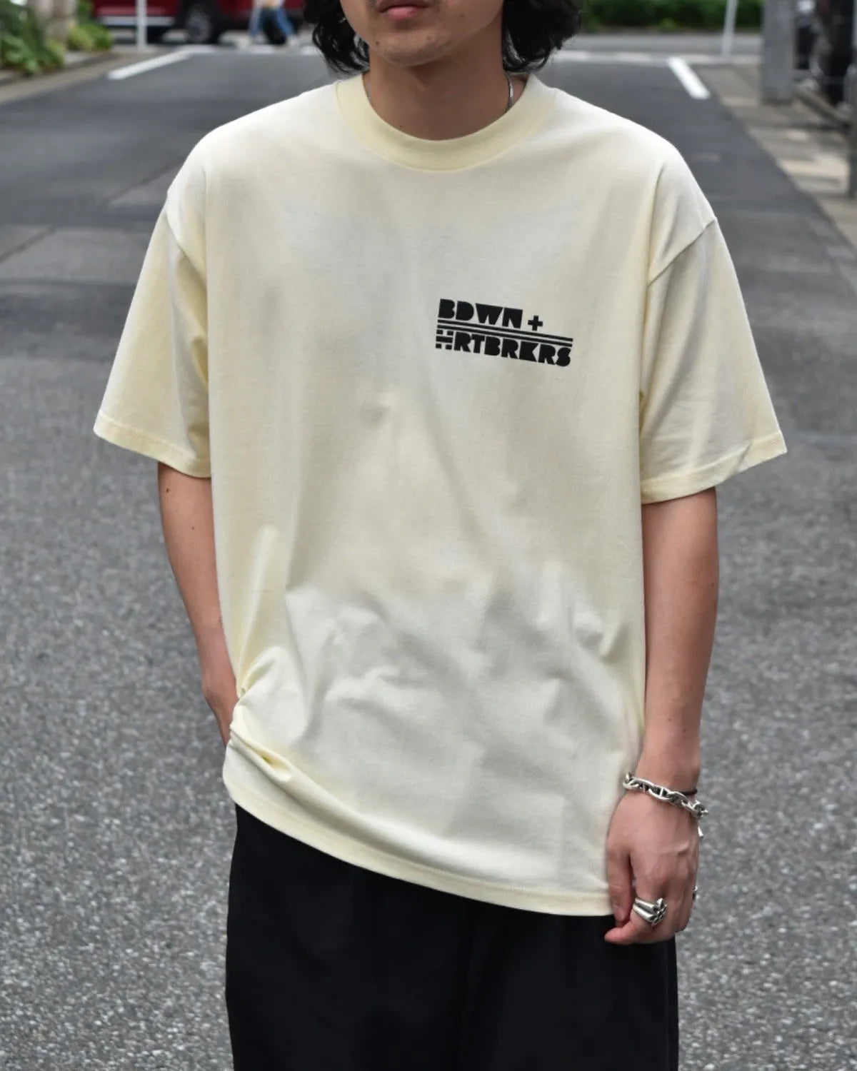 BEDWIN & THE HEARTBREAKERS / S/S PRINTED TEE "KEITH" (25AB2225)