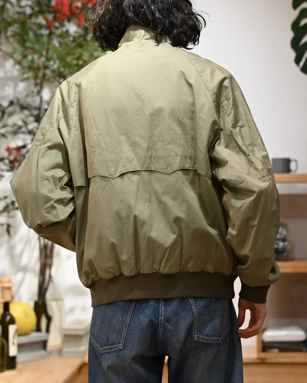blurhms / Cooton Gabardine Harrington Jacket (BHS26S003)