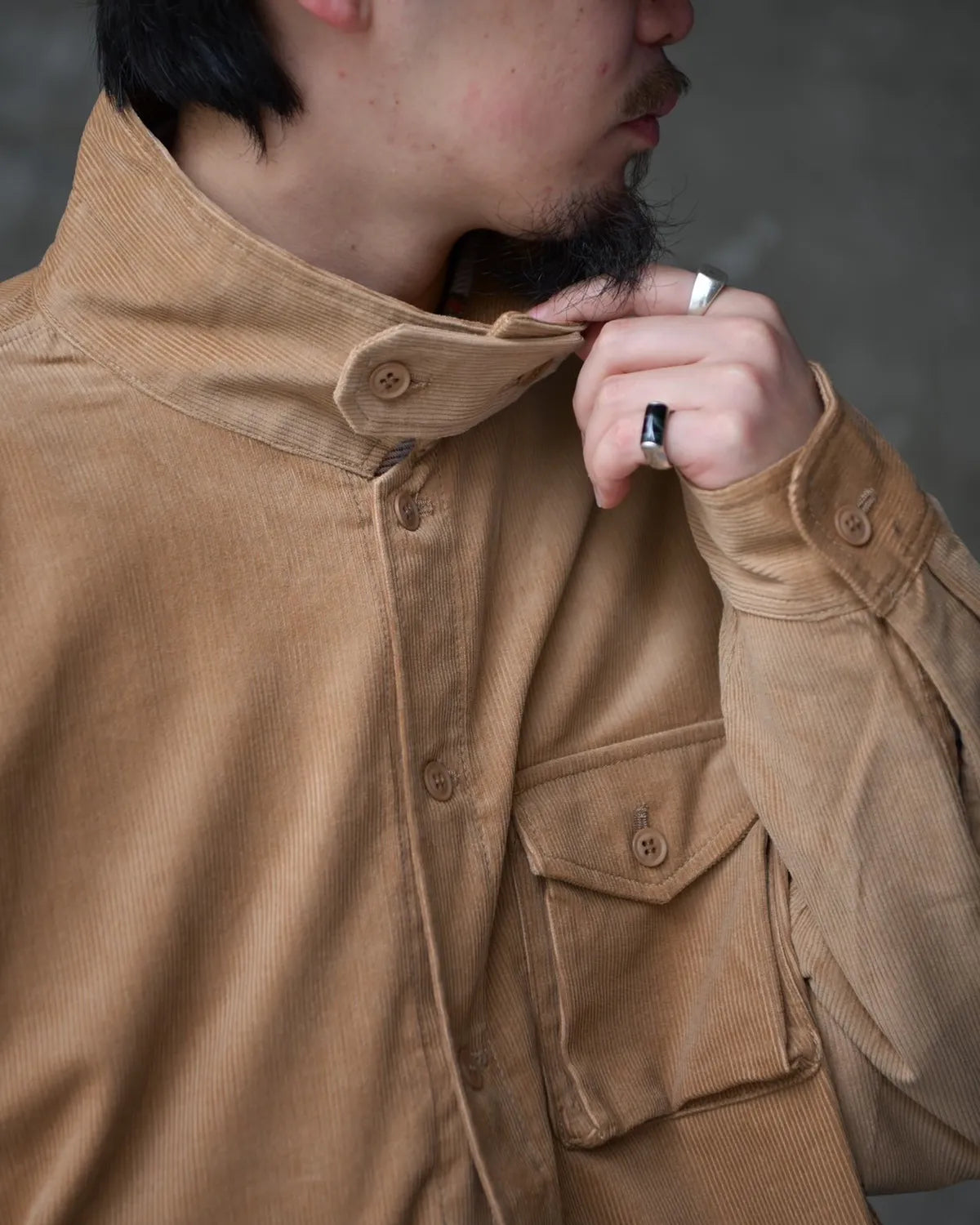MODMNT / CORDUROY UTILITY CPO SHIRT (M2520-1I016F)