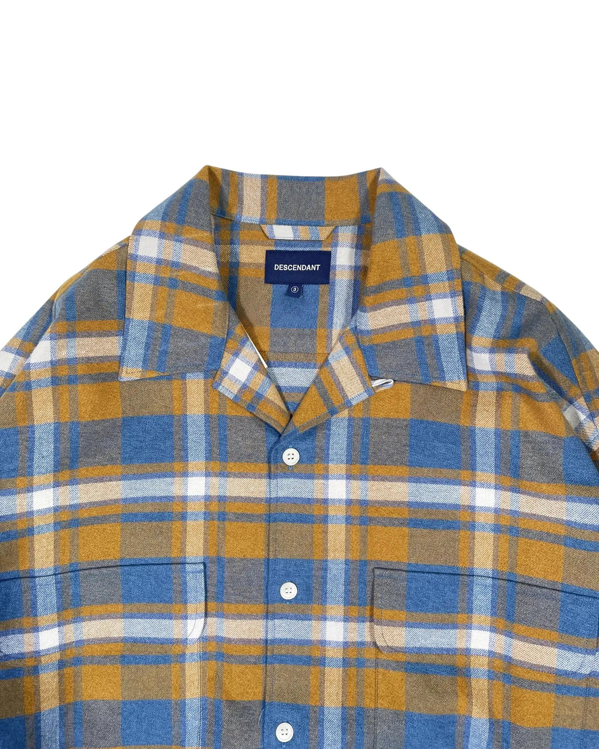 DESCENDANT / MILPITAS PLAID LS SHIRT (252TQDS-SHM03)