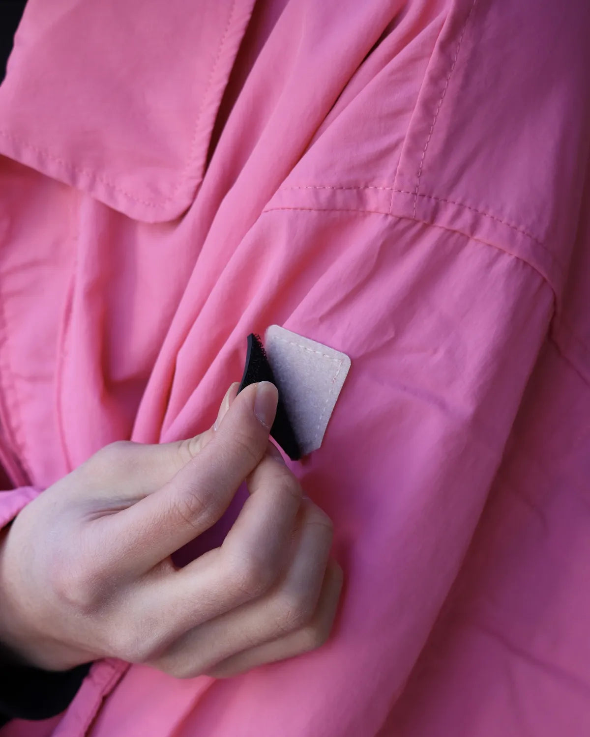 PHINGERIN / CRUSHED NYLON FULL PACK JACKET (PD-261-JK-011)