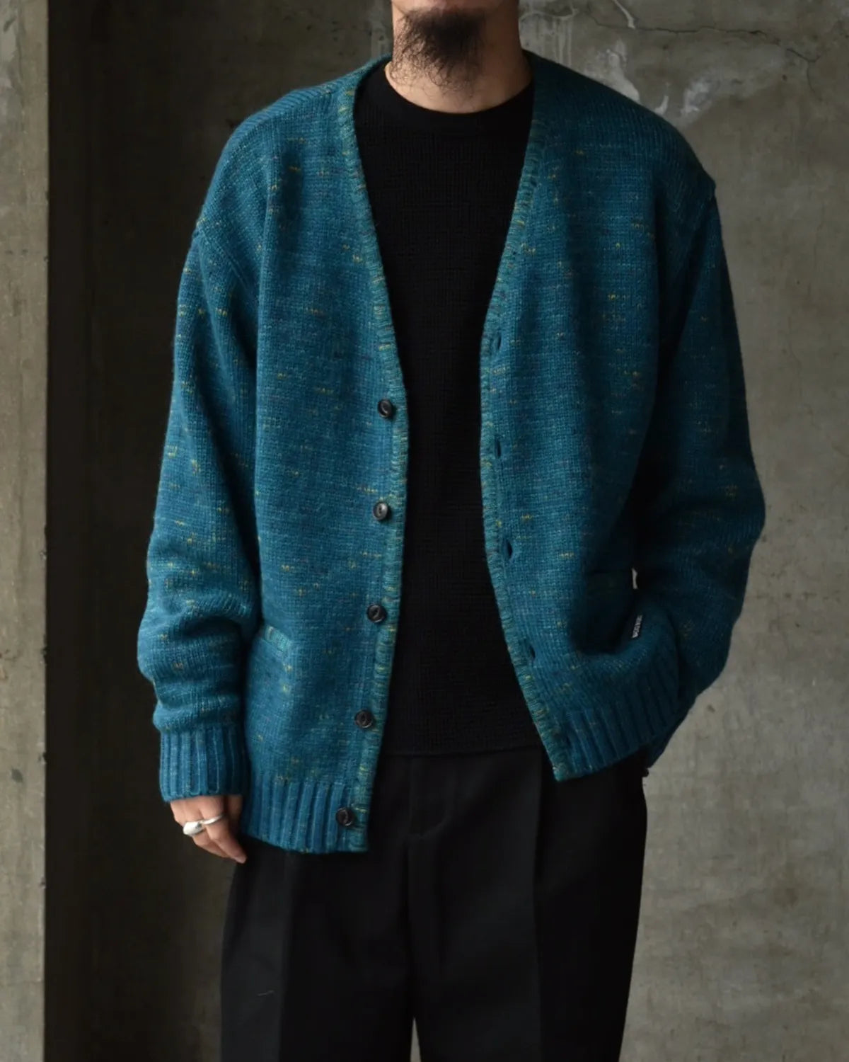 WACKO MARIA / KASURI MOHAIR CARDIGAN (25FW-WMK-KN19)