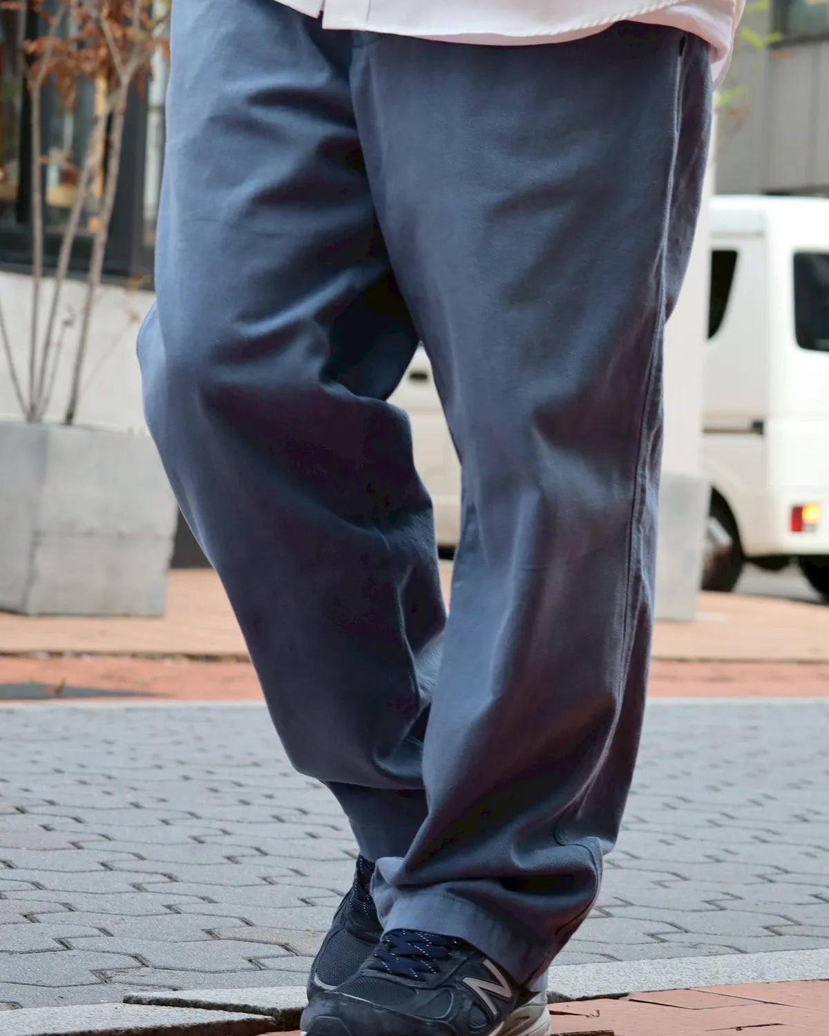 DESCENDANT / SHORE TWILL BEACH TROUSERS PIGMENT DYE (252TQDS-PTM03)