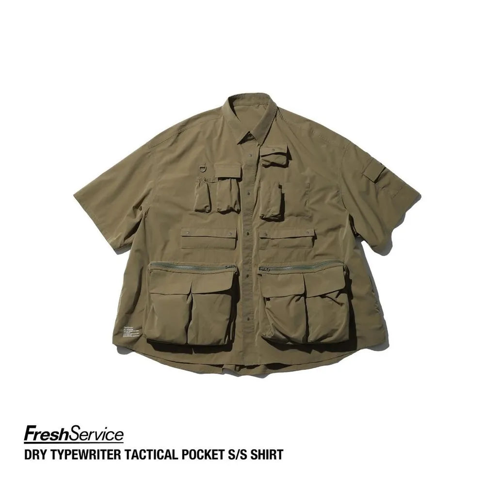 FreshServiceのDRY TYPEWRITER TACTICAL POCKET S/S SHIRT