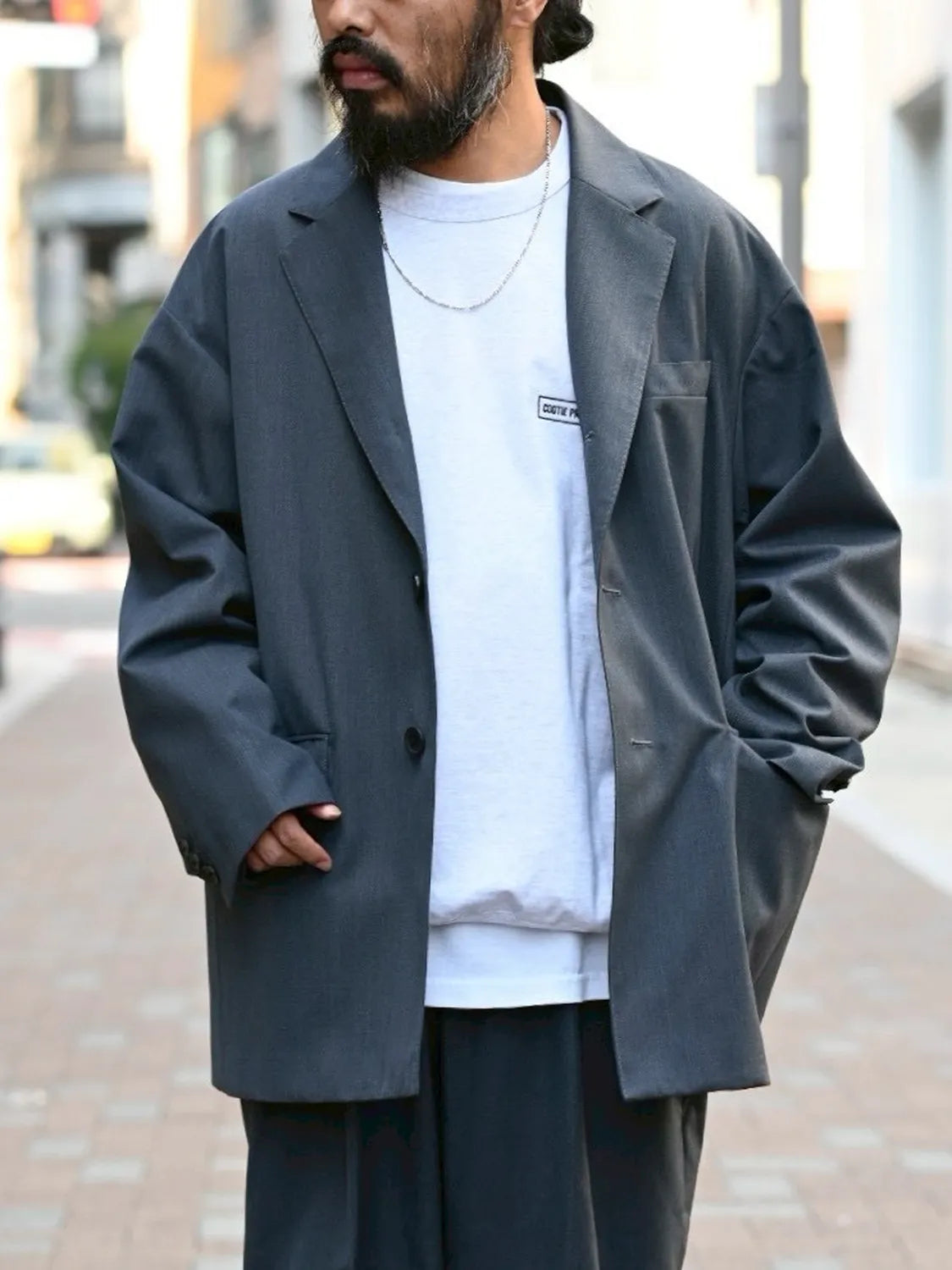 COOTIE PRODUCTIONS® / T/W Saxony Single Breasted Jacket (CTE-25A202)