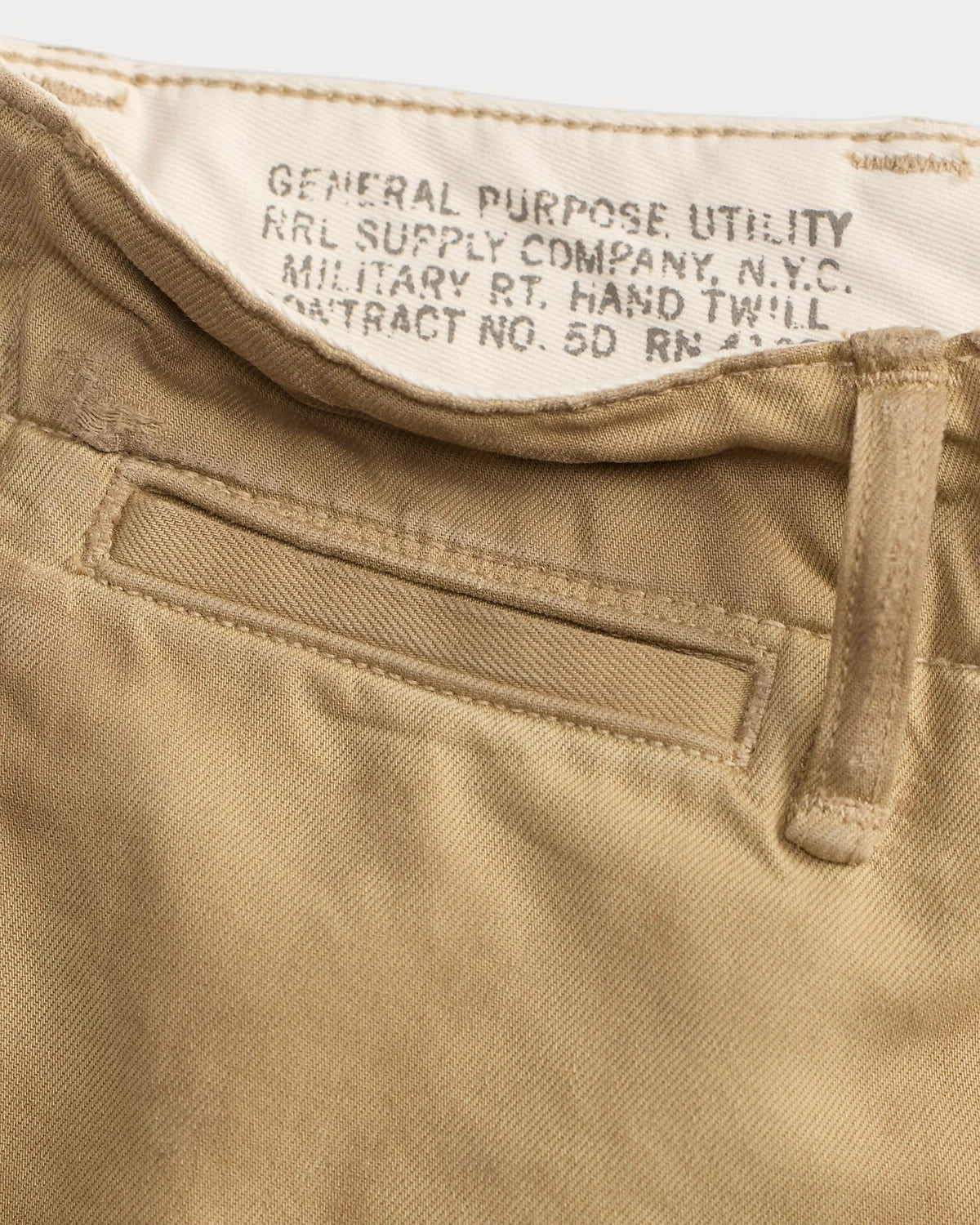 RRL / ディストレスト チノ フィールド パンツ (1441MNRRPNT14G20189)