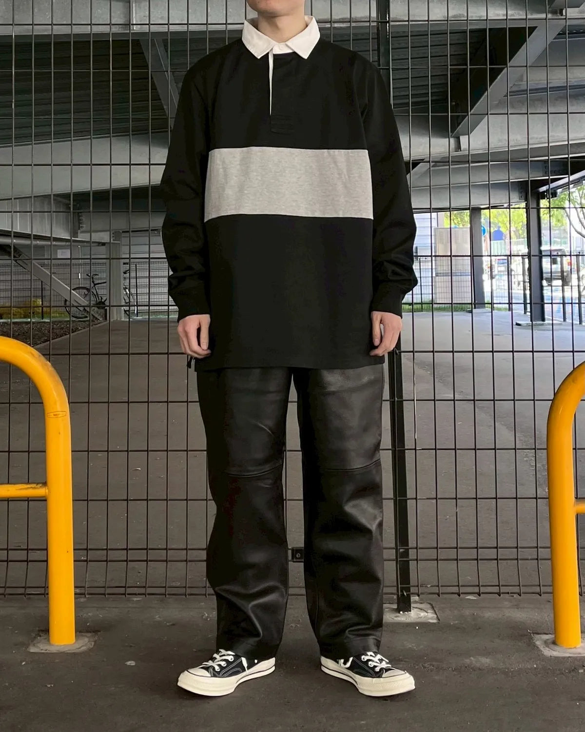 SEQUEL / LEATHER PANTS(TYPE-F) (SQ-25AW-PT-05)