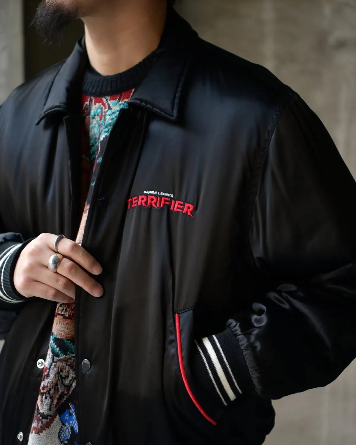 WACKO MARIA × TERRIFIER / SKA JACKET (TERRIFIER-WM-BL01)