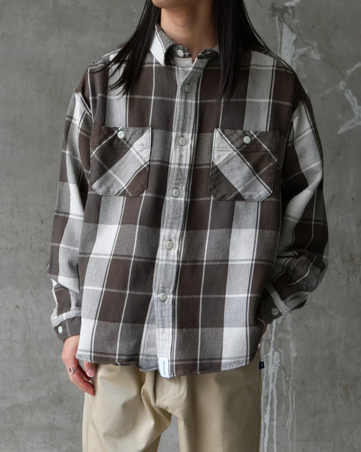 DESCENDANT (ディセンダント) / VANNING PLAID LS SHIRT | 公式通販