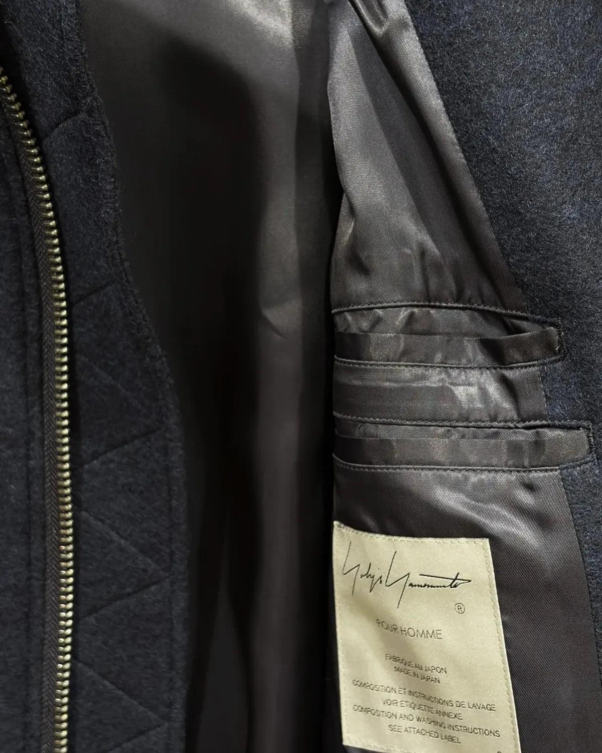 YOHJI YAMAMOTO / COAT (HW-C19-144-1A26)