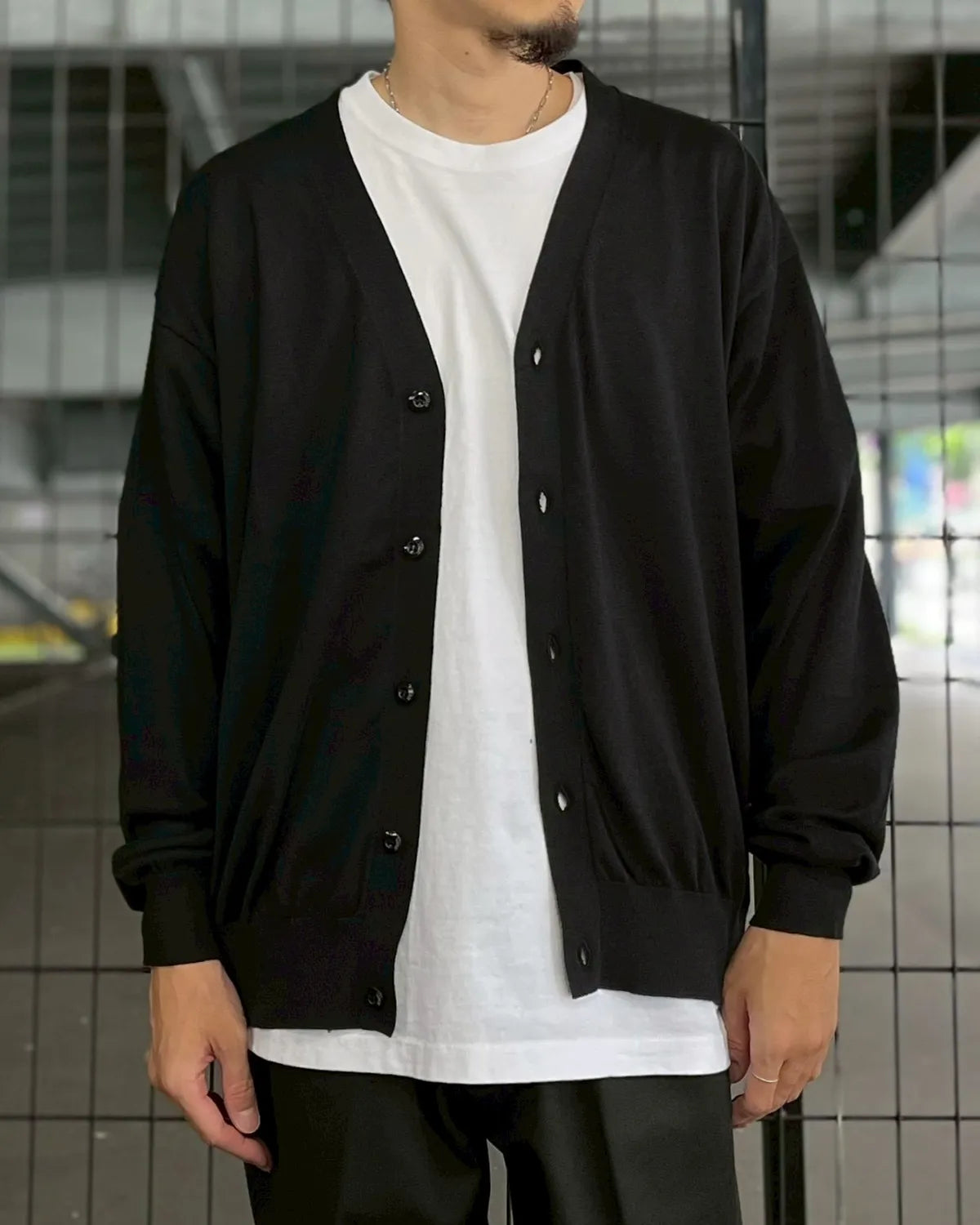 SEQUEL / KNIT CARDIGAN (SQ-25AW-KN-02)
