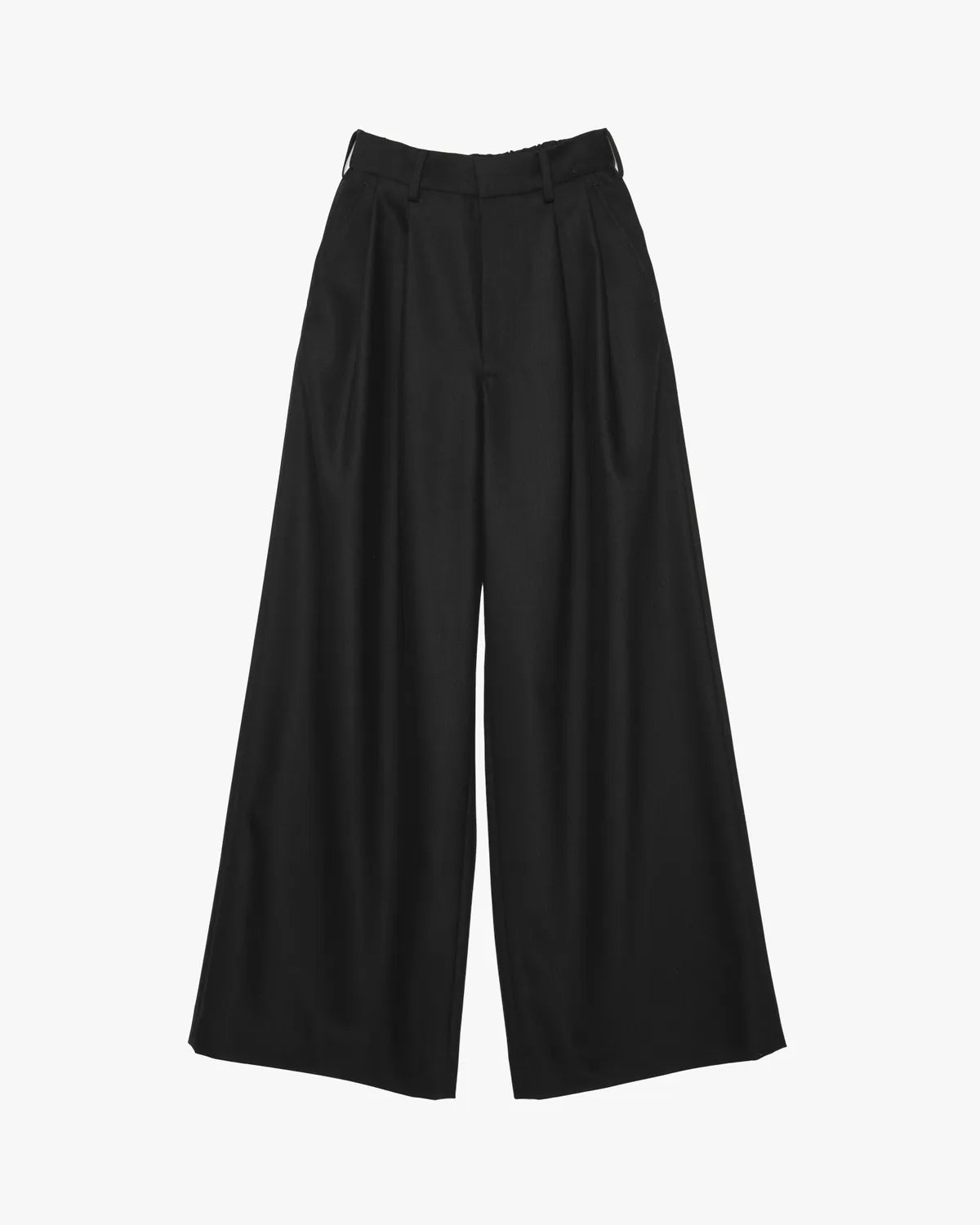 Graphpaper / Techno Wool Nylon Two Tuck Wide Pants (GL253-40319)