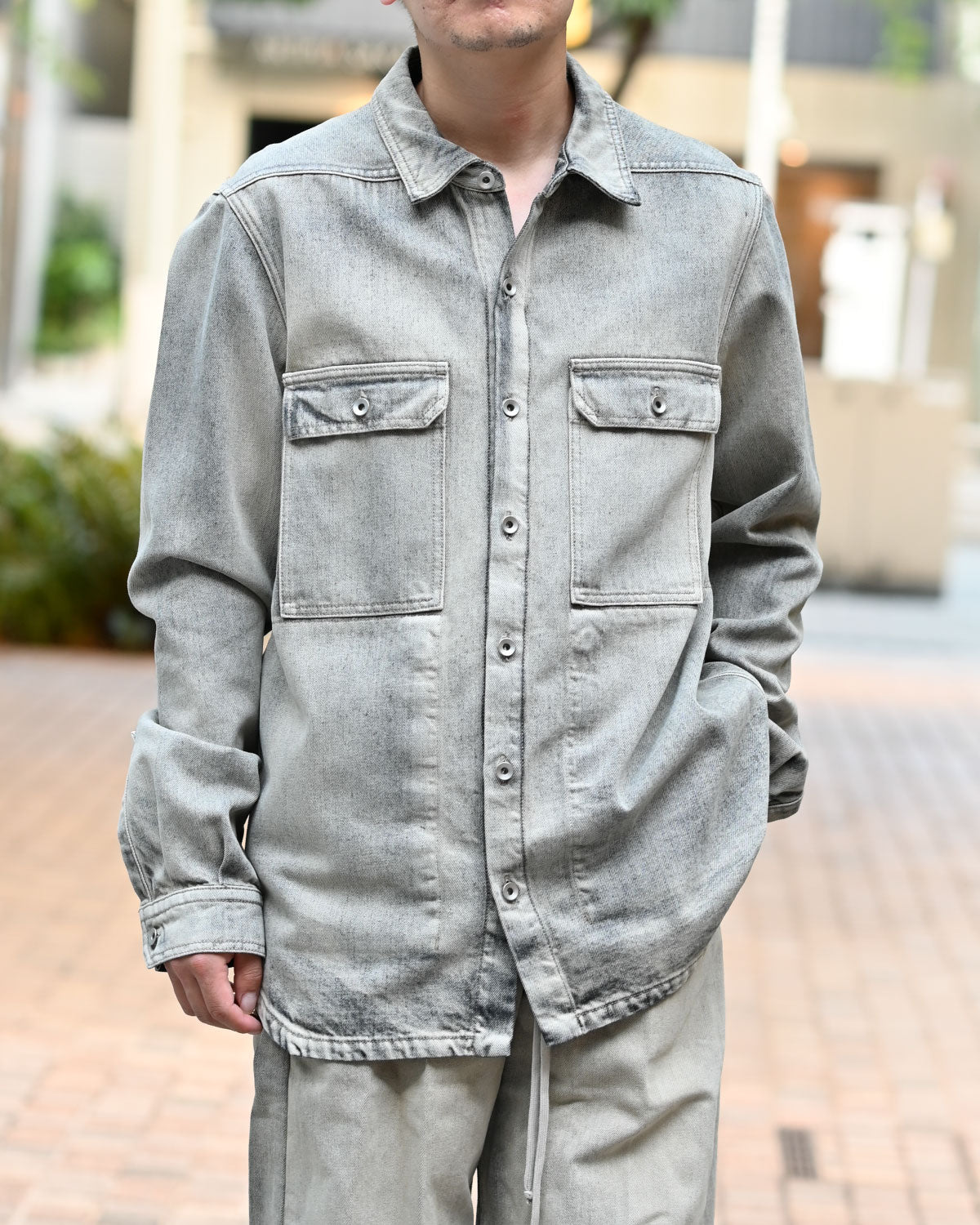 Rick Owens DRKSHDW / OUTER SHIRT (DU02F6755)