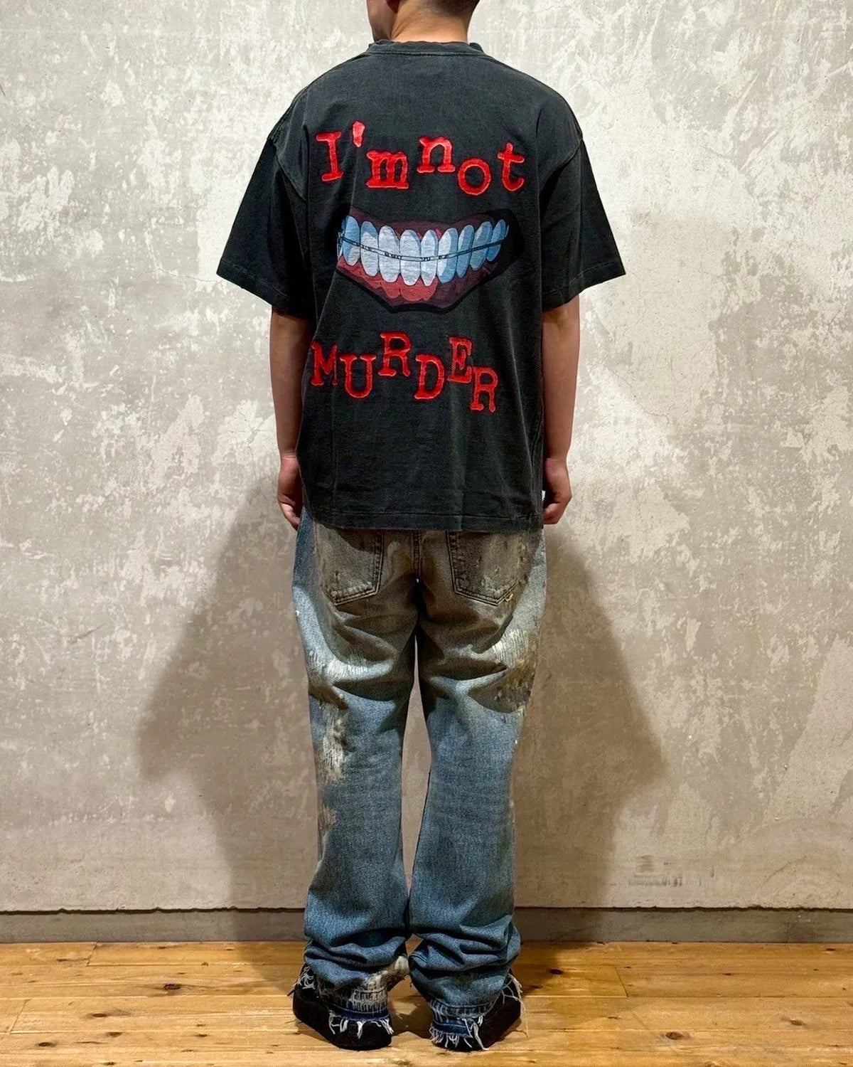THE SUGAR PUNCH × 東京喰種 / S/S T-Shirt -KANEKI MASK (TTGM25SM001)