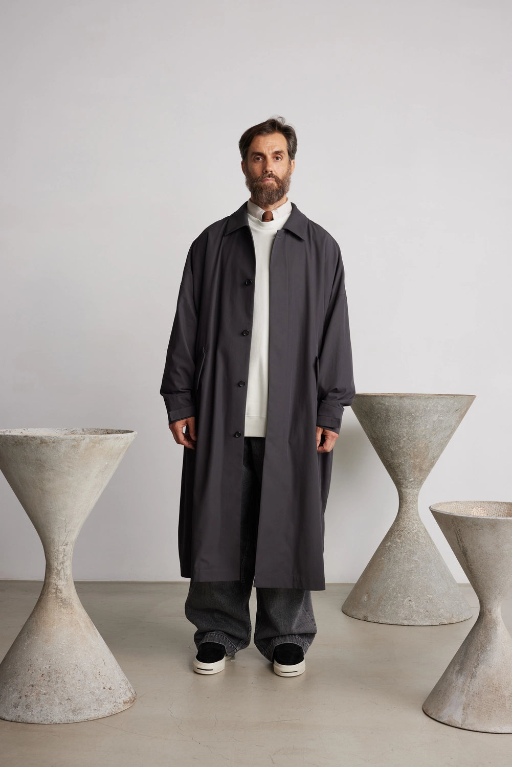 Graphpaper(グラフペーパー)/ High Twist Gabardine Wide Coat Graphpaper(グラフペーパー)/ High Twist Gabardine Wide Coat
