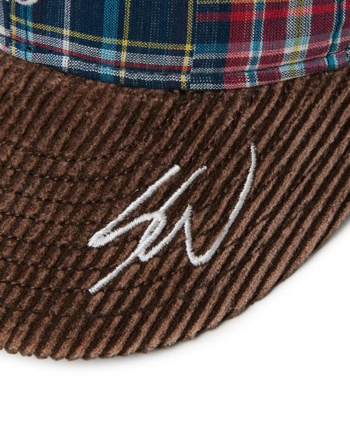 NEW ERA  / 9THIRTY Sean Wotherspoon ニューヨーク・メッツ マドラスチェック ブラウンコーデュロイバイザー (15156446)