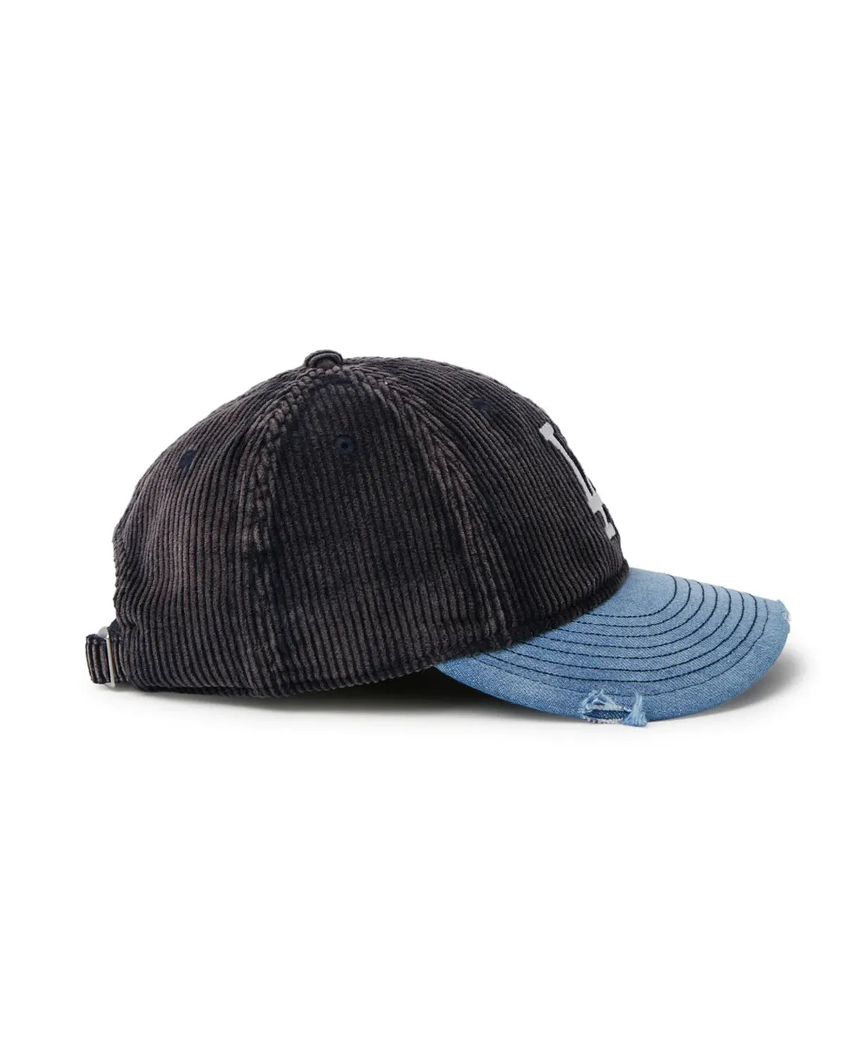 NEW ERA  / 9THIRTY Sean Wotherspoon ロサンゼルス・ドジャース ネイビーコーデュロイ ウォッシュドデニムバイザー (15156447)