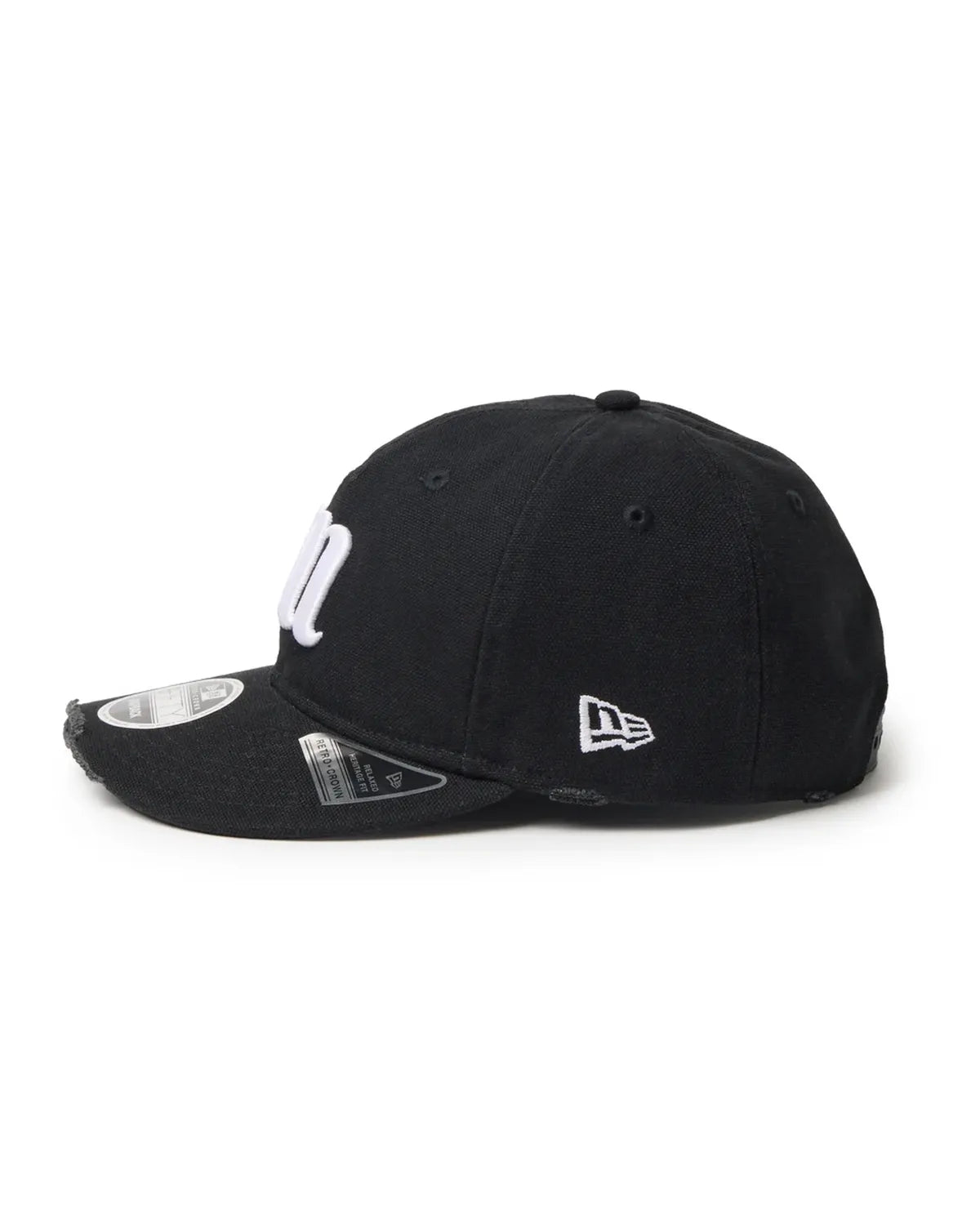 NEW ERA  / RC 9FIFTY Curved Visor Powered by GORO（MIN-NANO） MIN-NANO Damage ブラック (15175389)