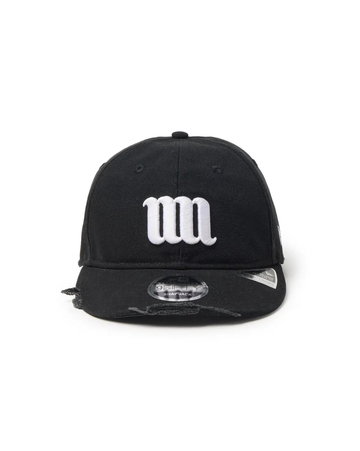 NEW ERA  / RC 9FIFTY Curved Visor Powered by GORO（MIN-NANO） MIN-NANO Damage ブラック (15175389)