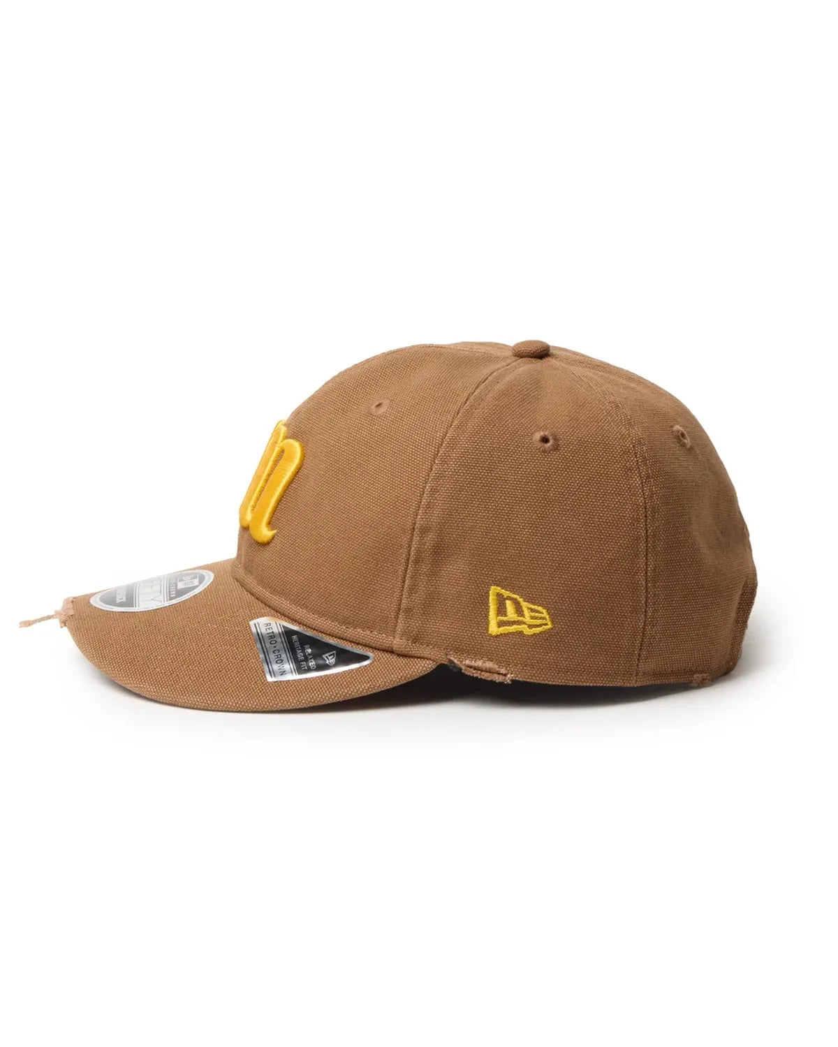 NEW ERA  / RC 9FIFTY Curved Visor Powered by GORO（MIN-NANO） MIN-NANO Damage ブラック (15175389)